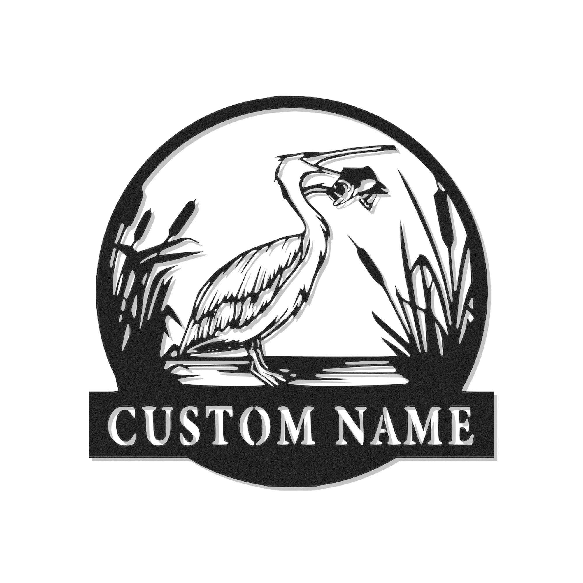 Compra Arte de Pared de Metal Cortado con Láser Personalizado y Señales Comerciales