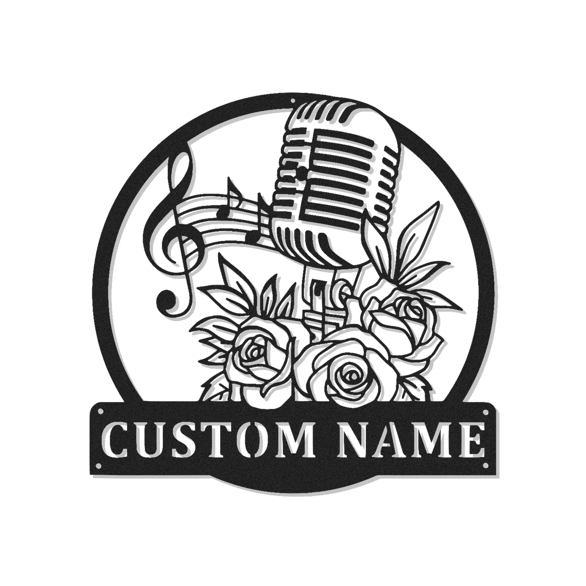 Compra Arte de Pared de Metal Cortado con Láser Personalizado y Señales Comerciales