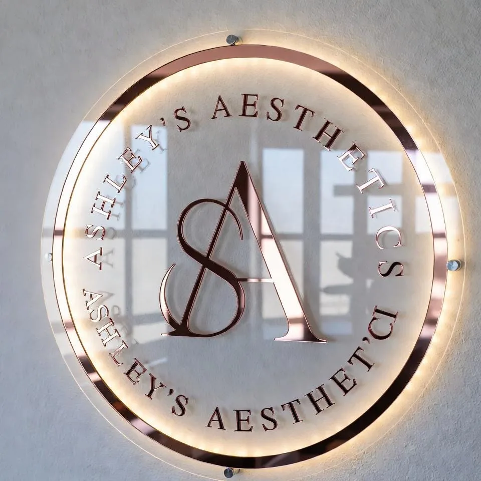 Boutique d'art mural en métal découpé au laser et enseignes d'entreprise sur mesure