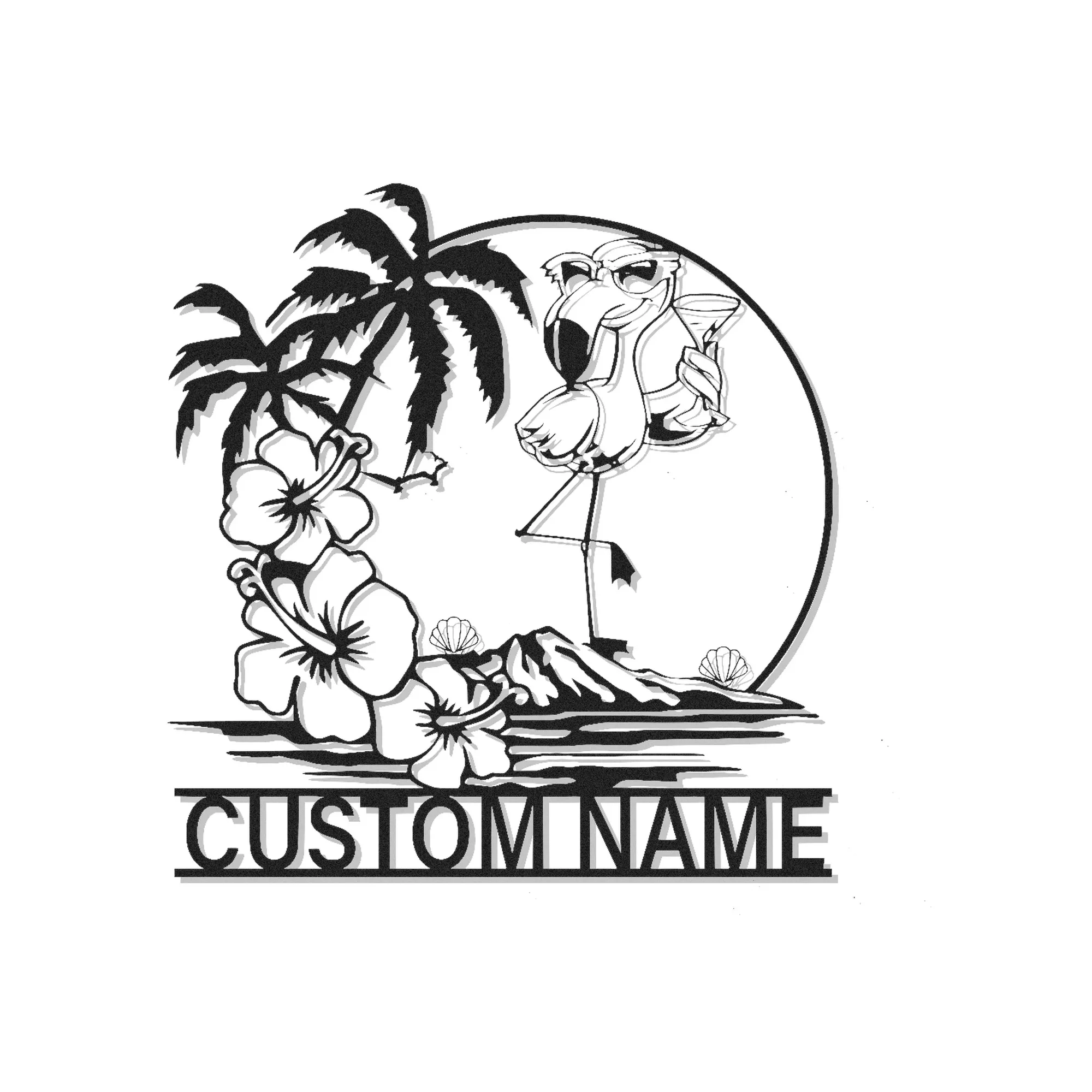 Compra Arte de Pared de Metal Cortado con Láser Personalizado y Señales Comerciales