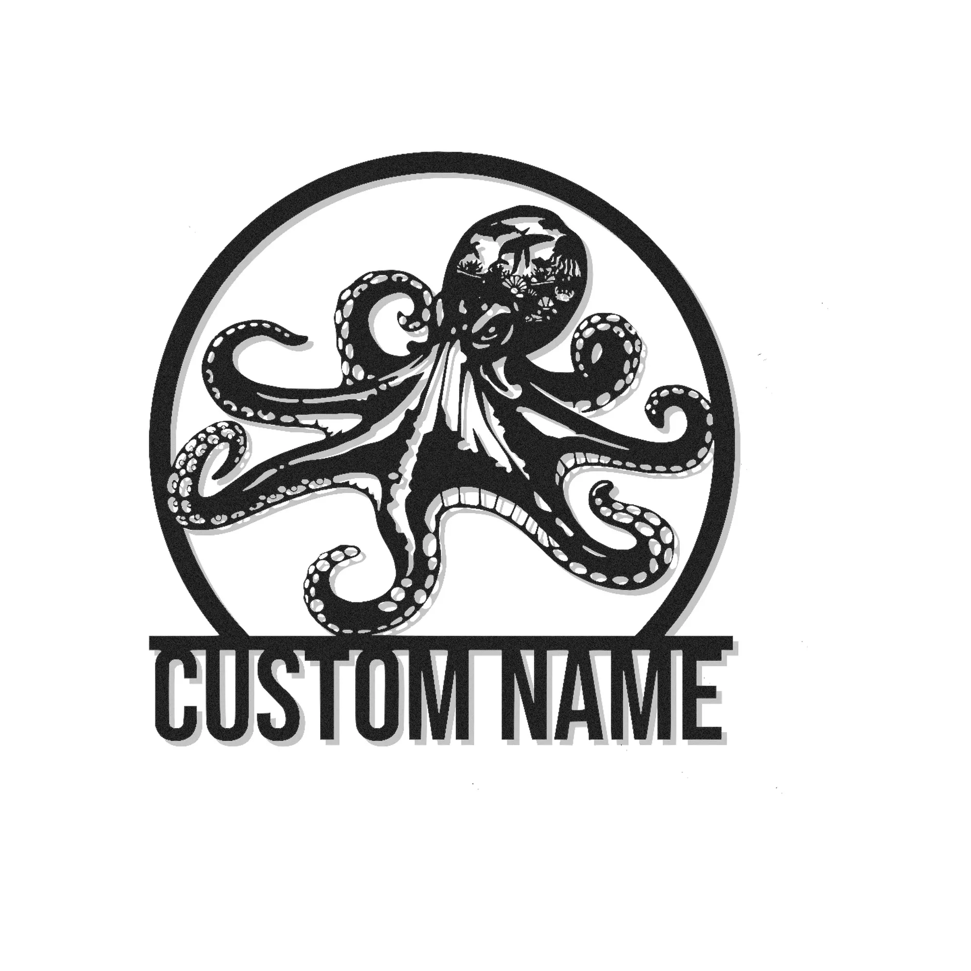 Compra Arte de Pared de Metal Cortado con Láser Personalizado y Señales Comerciales