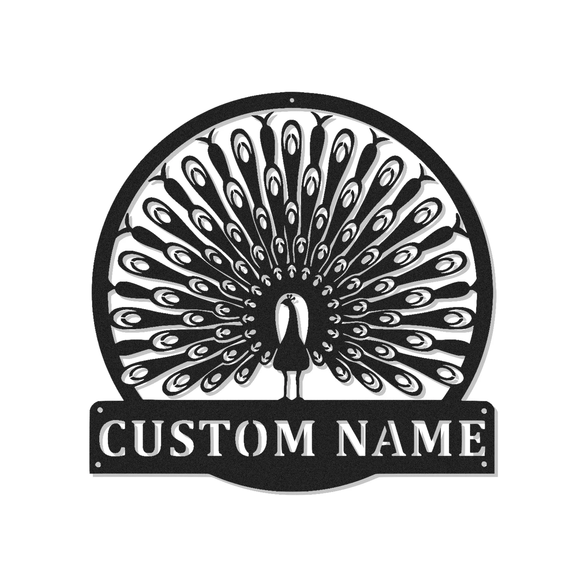 Compra Arte de Pared de Metal Cortado con Láser Personalizado y Señales Comerciales