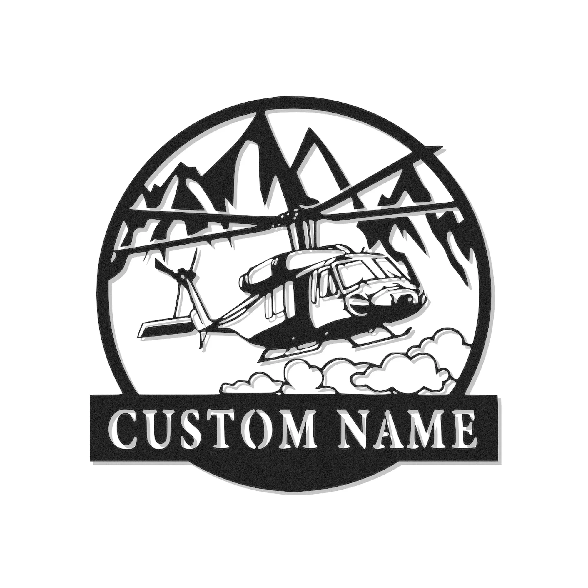 Compra Arte de Pared de Metal Cortado con Láser Personalizado y Señales Comerciales