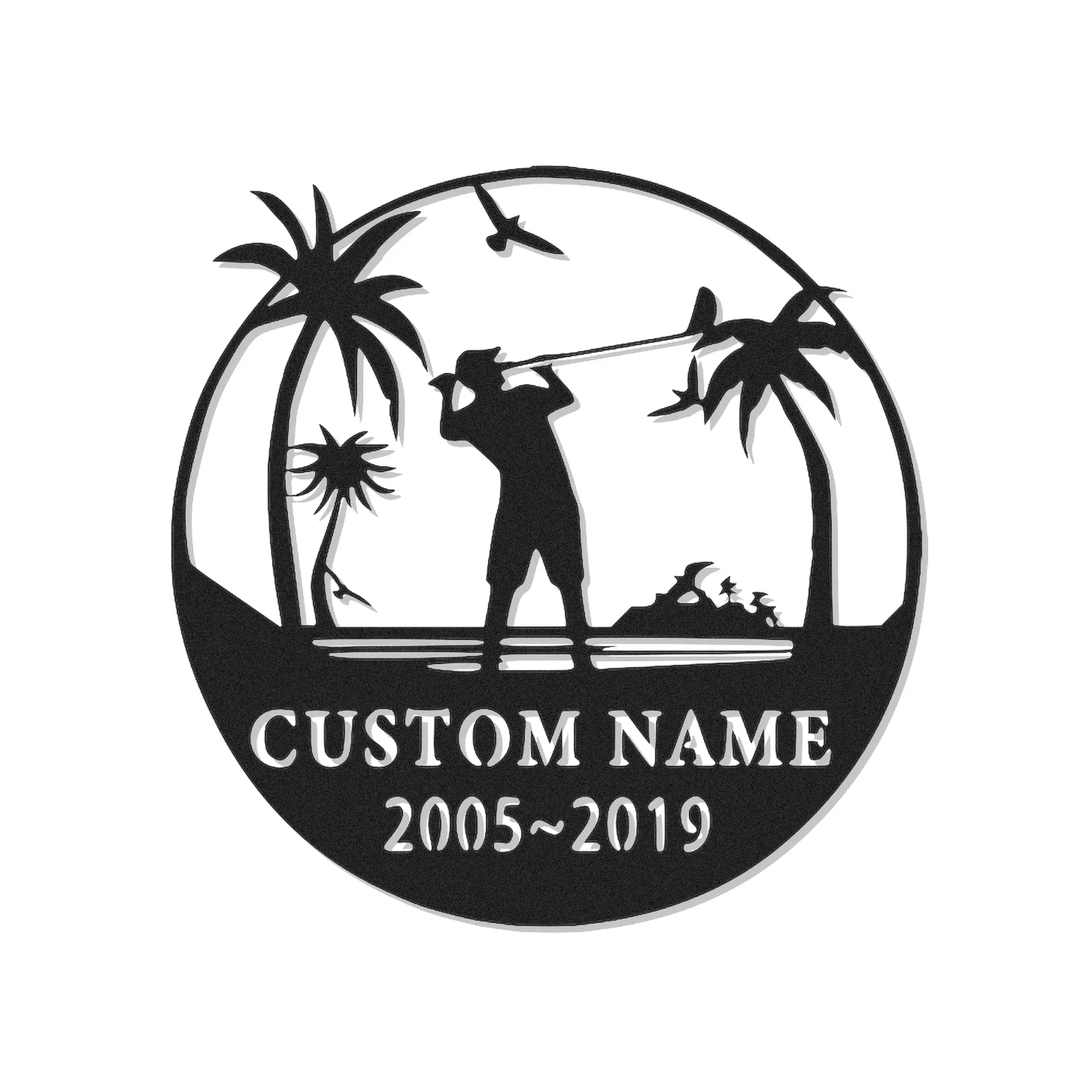 Compra Arte de Pared de Metal Cortado con Láser Personalizado y Señales Comerciales