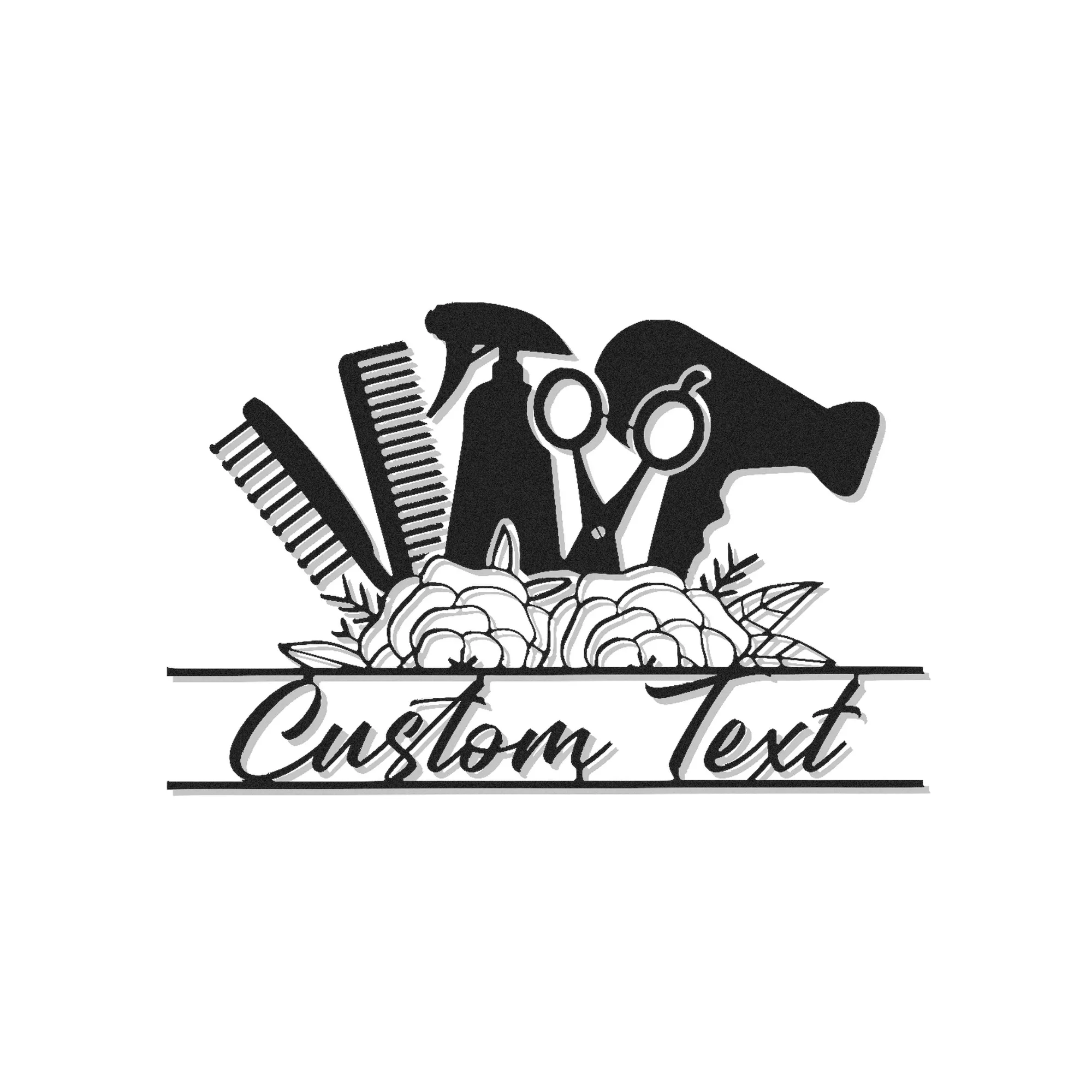 Compra Arte de Pared de Metal Cortado con Láser Personalizado y Señales Comerciales