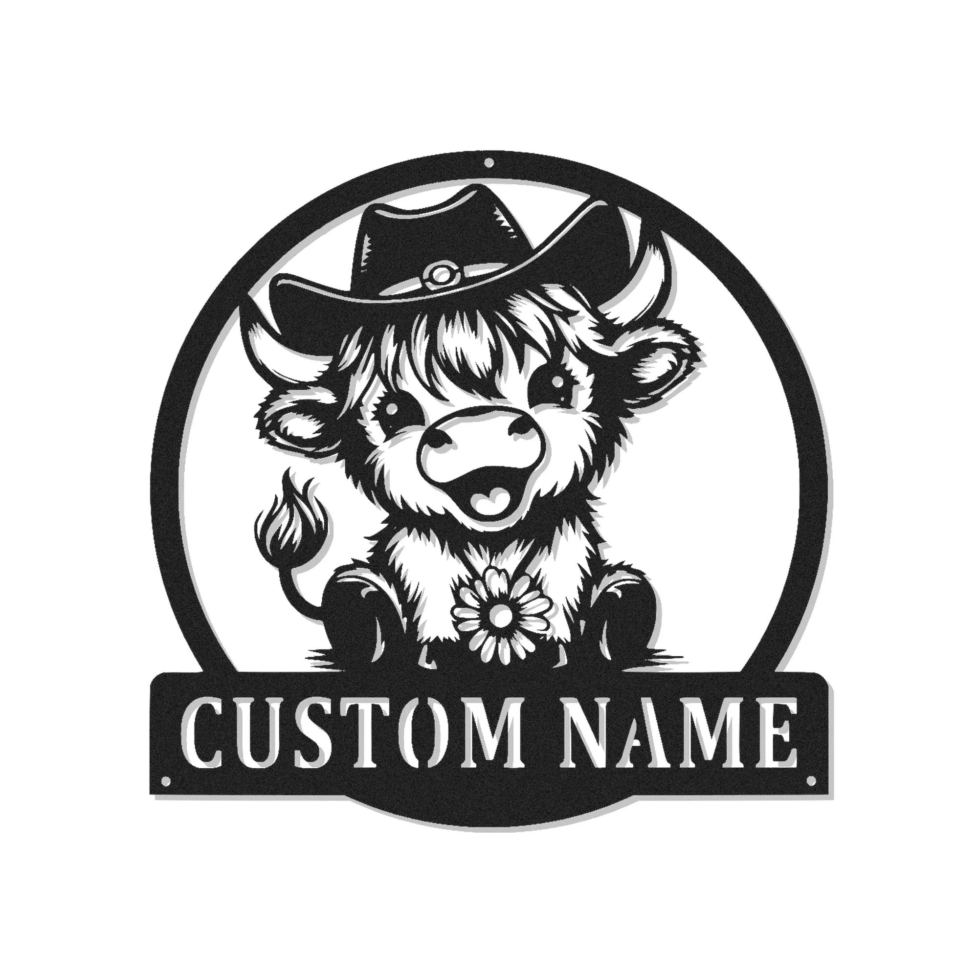 Compra Arte de Pared de Metal Cortado con Láser Personalizado y Señales Comerciales