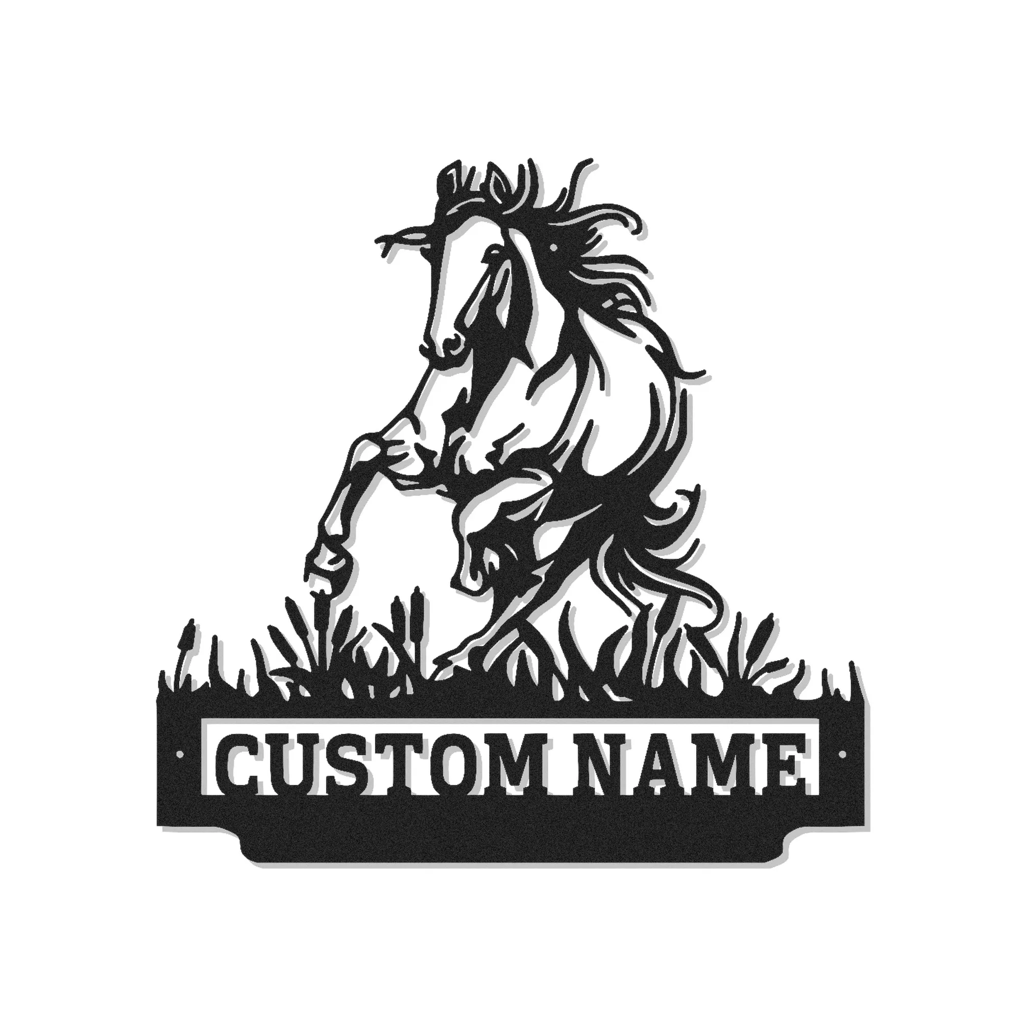 Compra Arte de Pared de Metal Cortado con Láser Personalizado y Señales Comerciales
