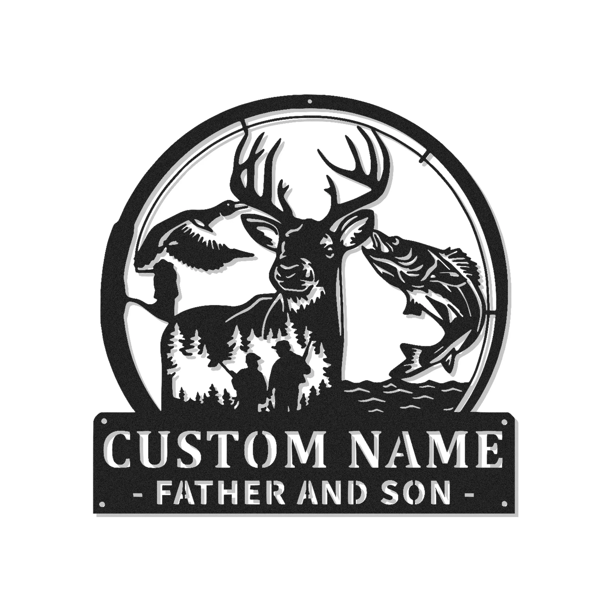 Compra Arte de Pared de Metal Cortado con Láser Personalizado y Señales Comerciales