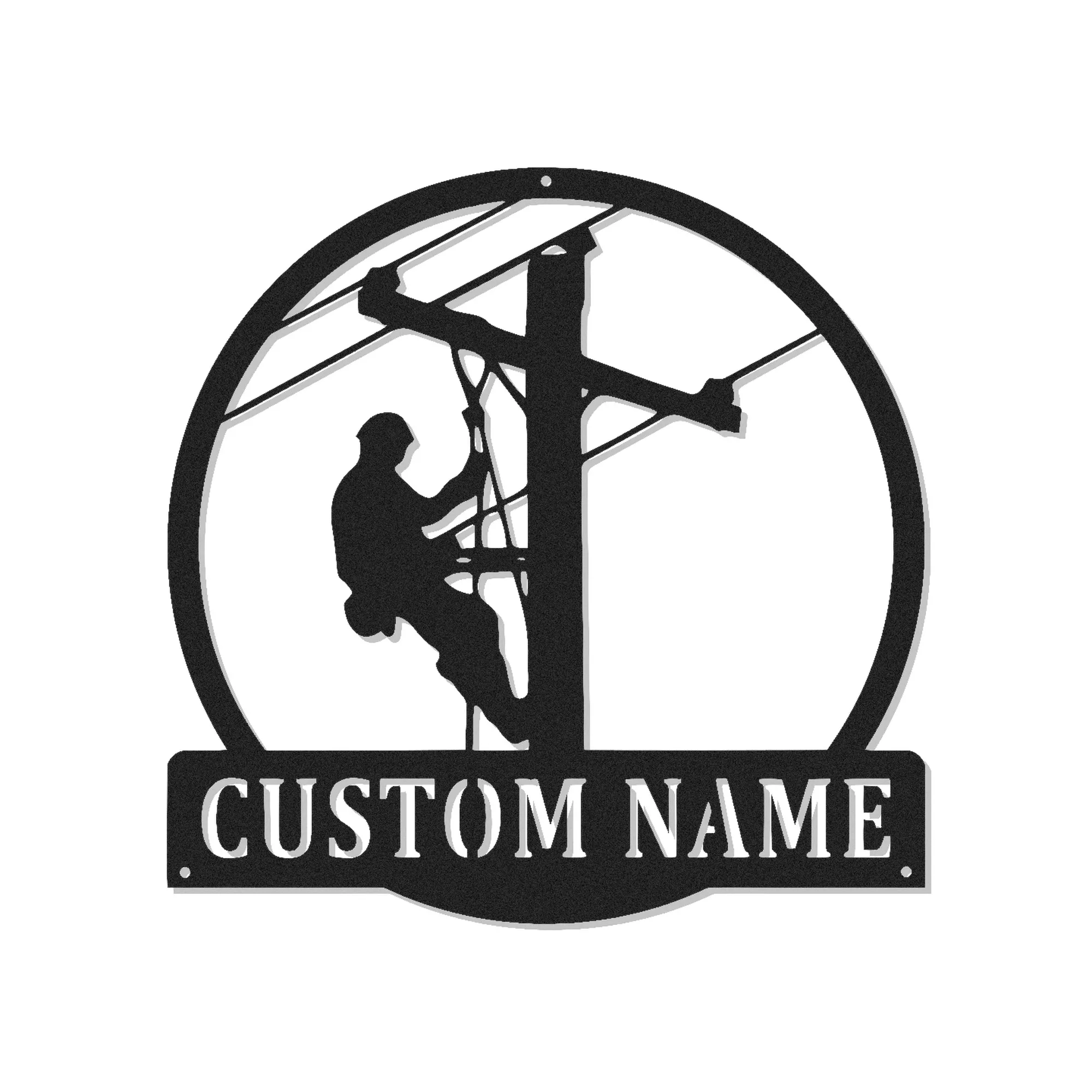 Compra Arte de Pared de Metal Cortado con Láser Personalizado y Señales Comerciales