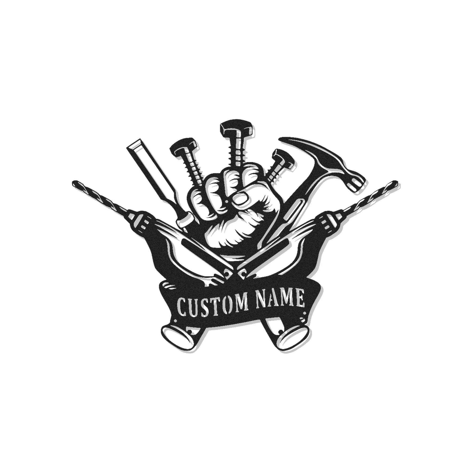 Compra Arte de Pared de Metal Cortado con Láser Personalizado y Señales Comerciales