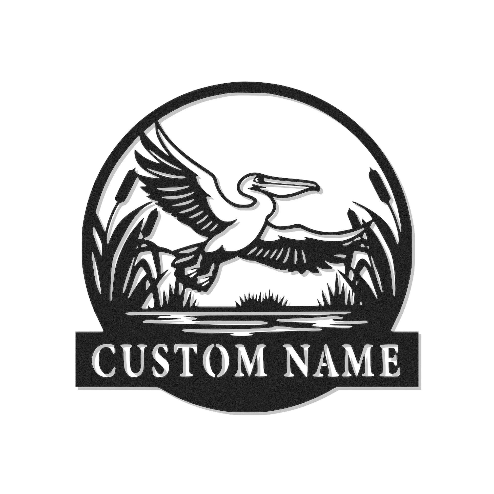 Compra Arte de Pared de Metal Cortado con Láser Personalizado y Señales Comerciales