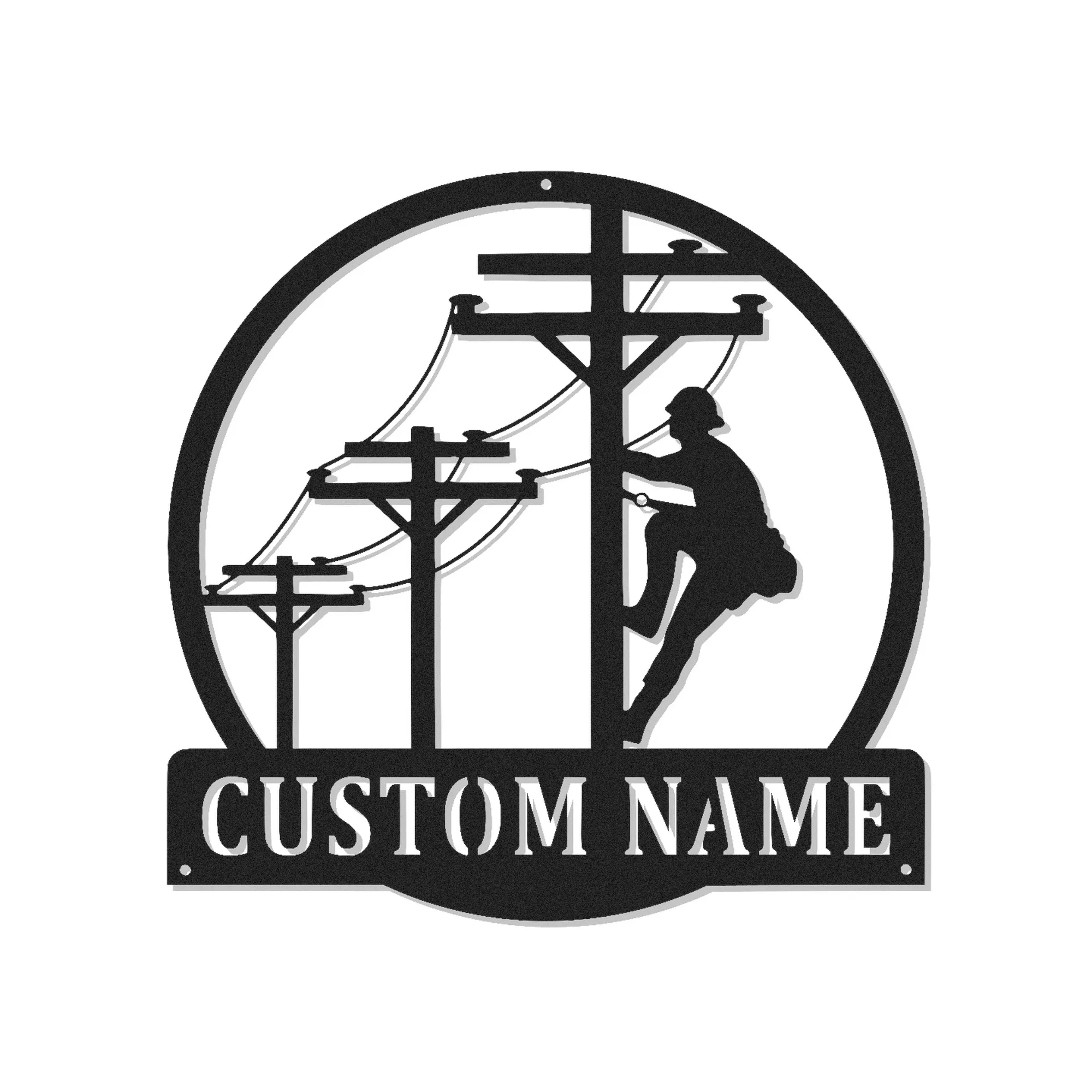 Compra Arte de Pared de Metal Cortado con Láser Personalizado y Señales Comerciales