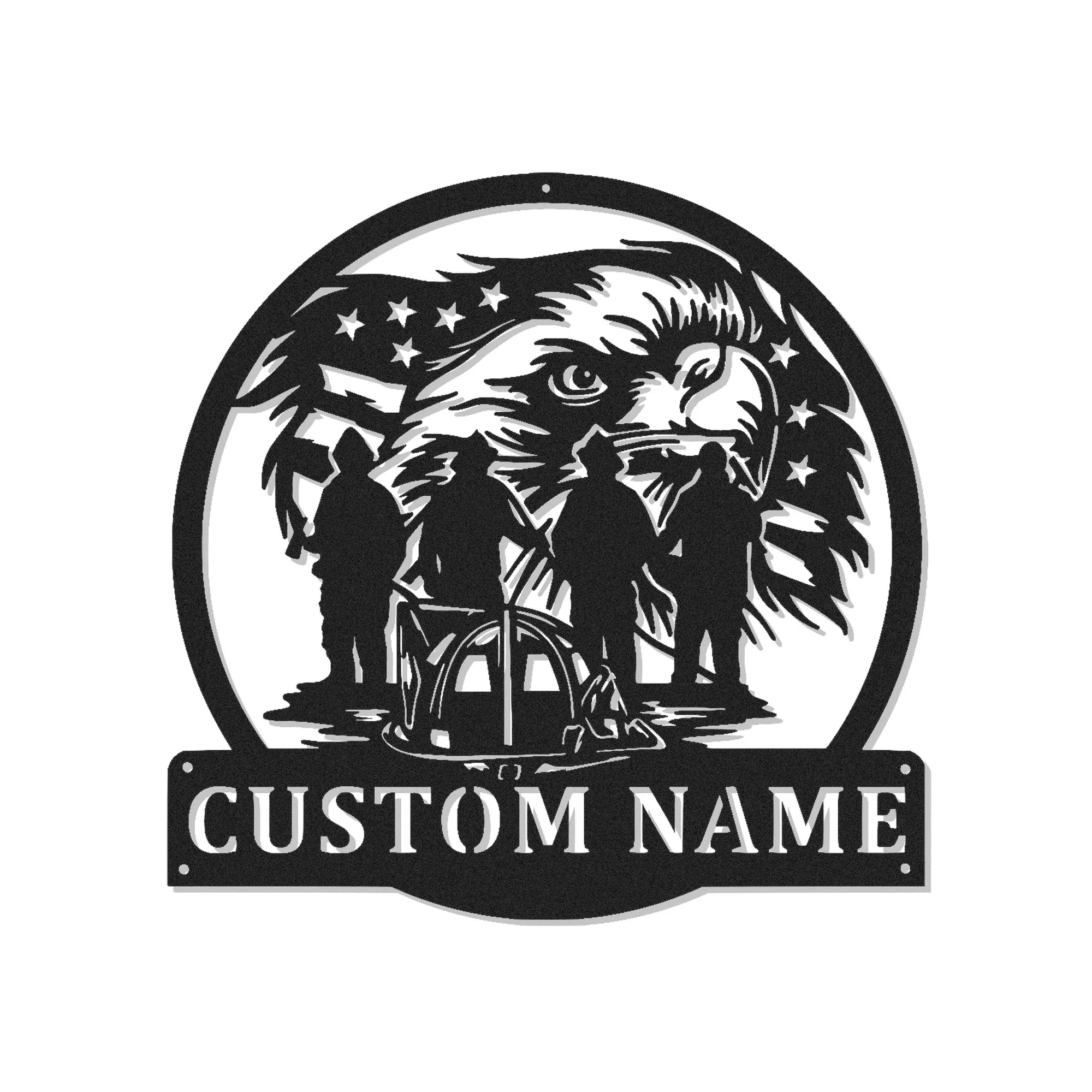 Compra Arte de Pared de Metal Cortado con Láser Personalizado y Señales Comerciales