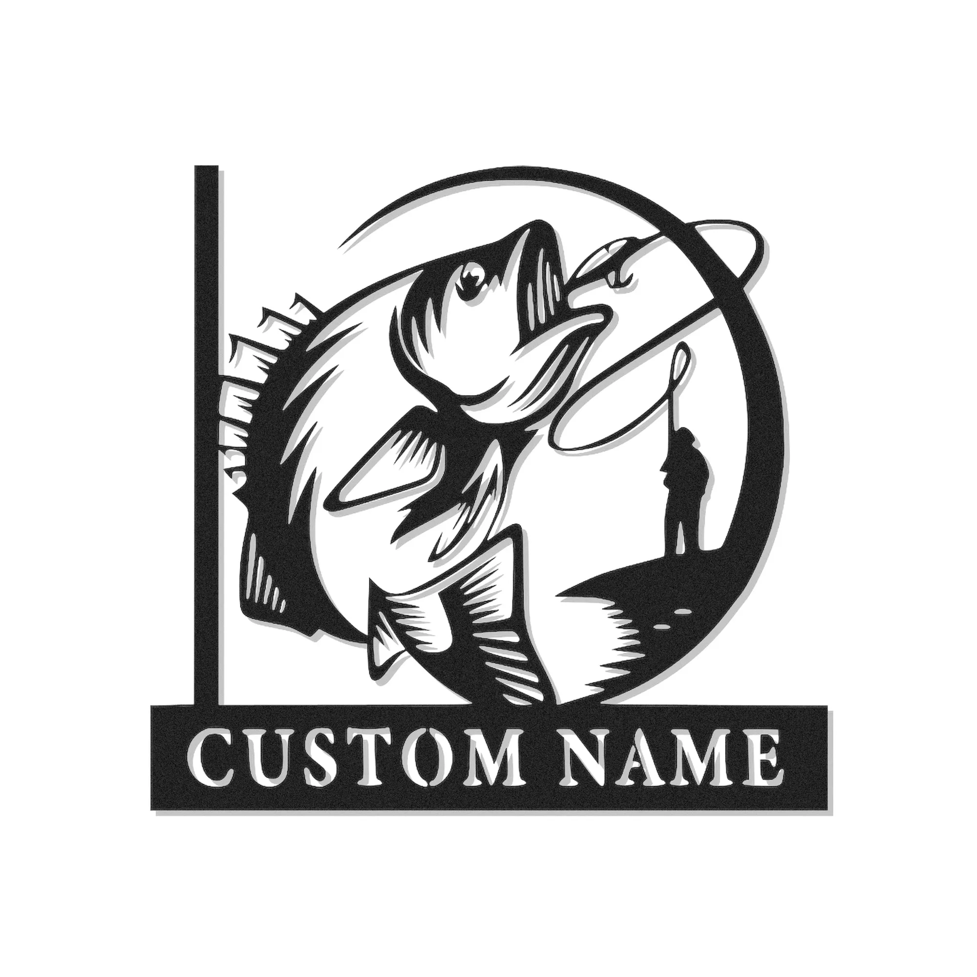 Compra Arte de Pared de Metal Cortado con Láser Personalizado y Señales Comerciales