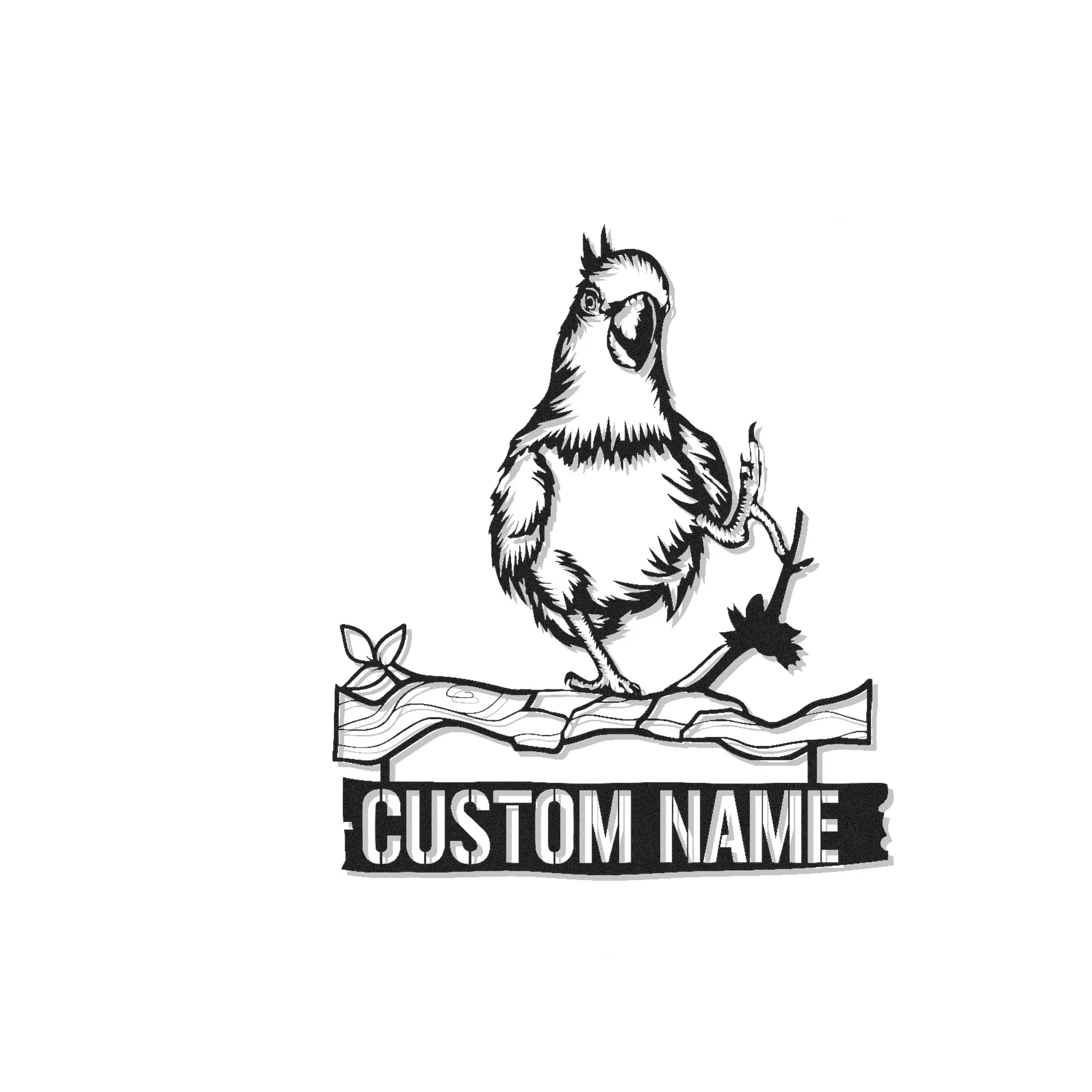 Compra Arte de Pared de Metal Cortado con Láser Personalizado y Señales Comerciales