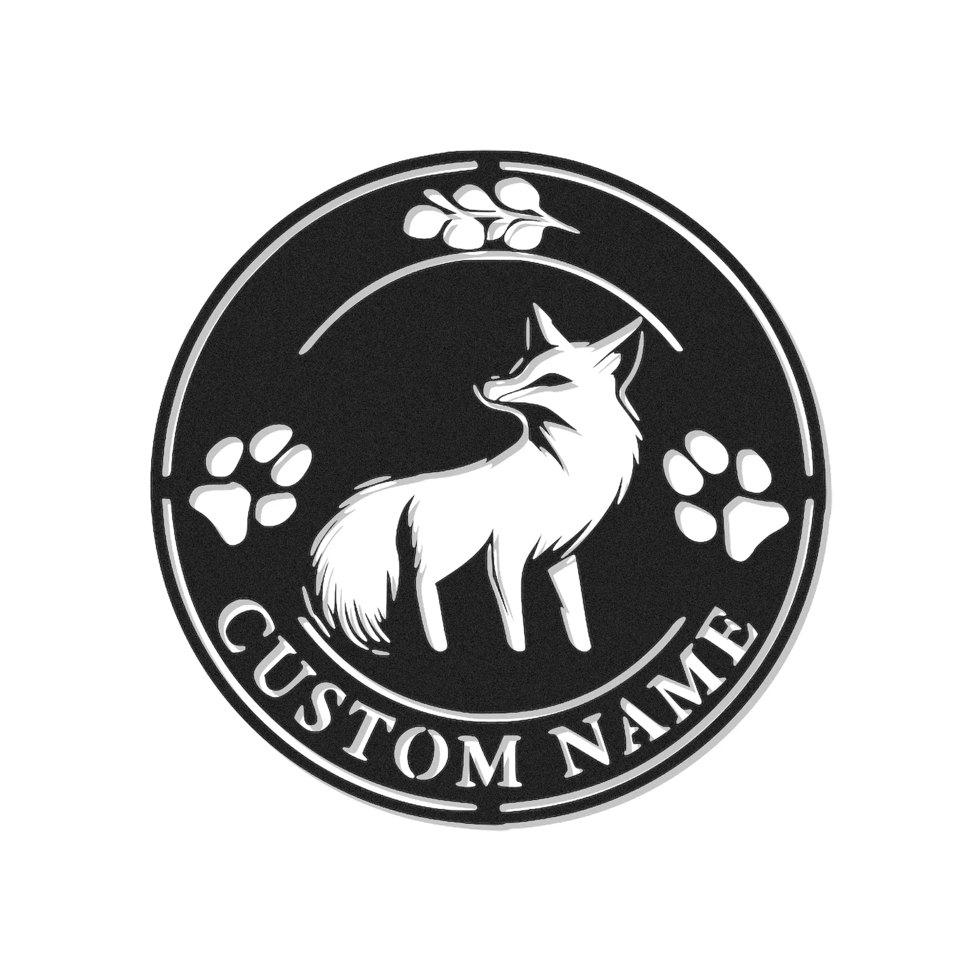 Compra Arte de Pared de Metal Cortado con Láser Personalizado y Señales Comerciales