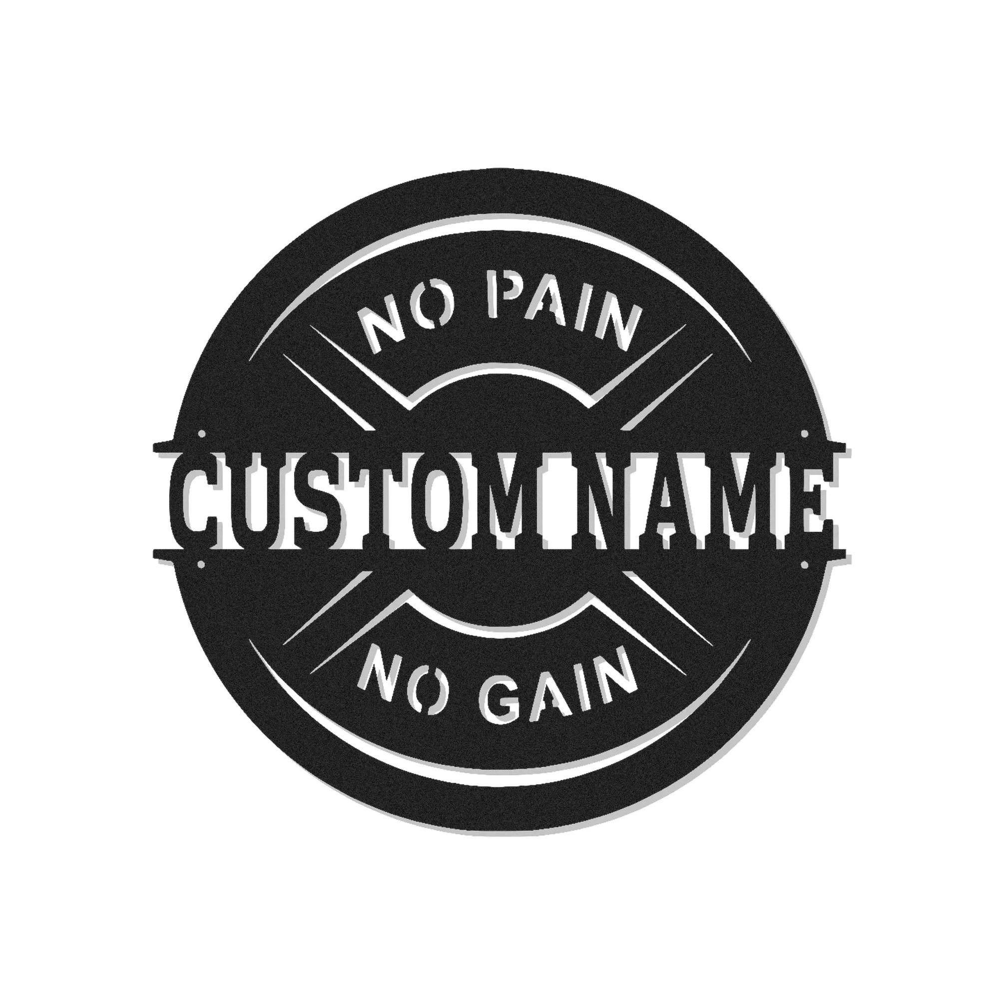 Compra Arte de Pared de Metal Cortado con Láser Personalizado y Señales Comerciales