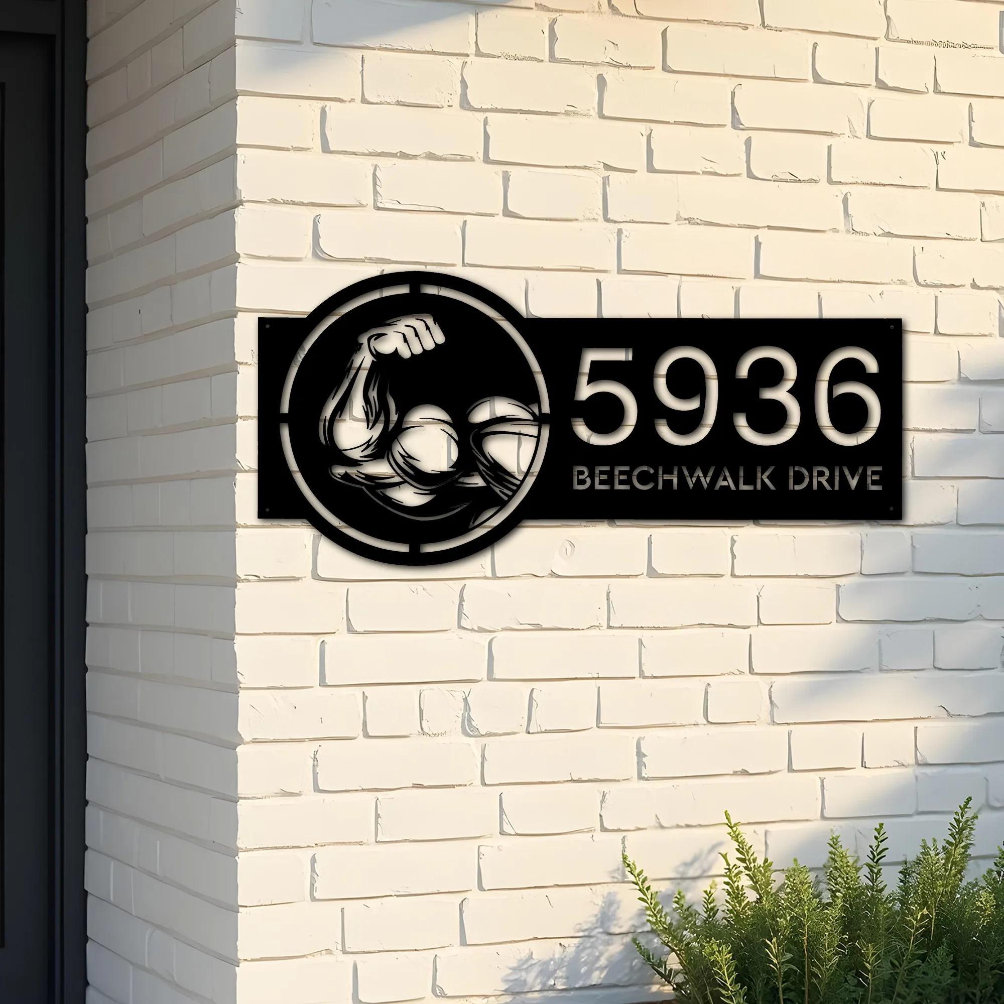 Address Sign