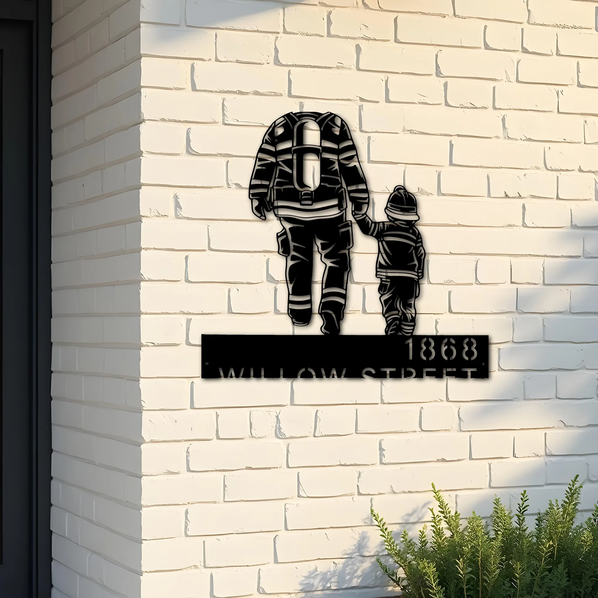 Boutique d'art mural en métal découpé au laser et enseignes d'entreprise sur mesure