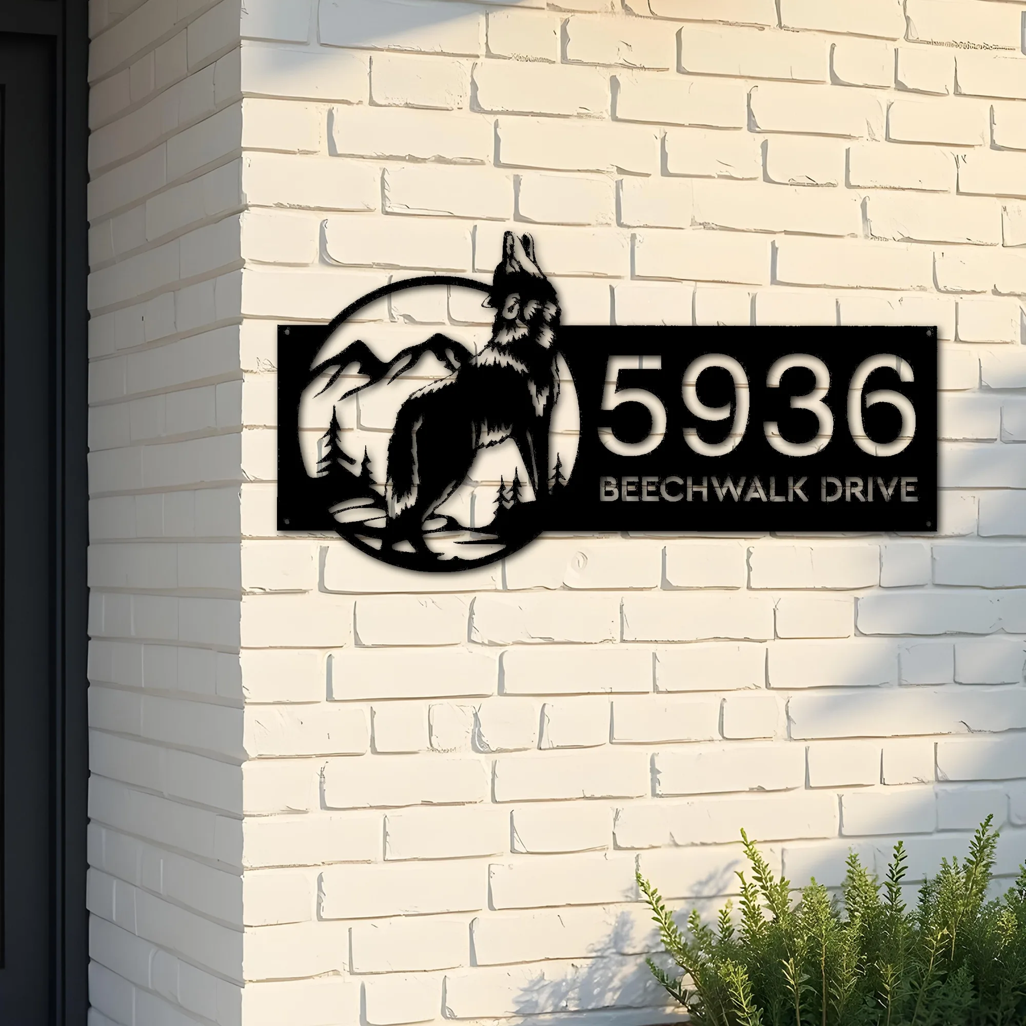 Address Sign