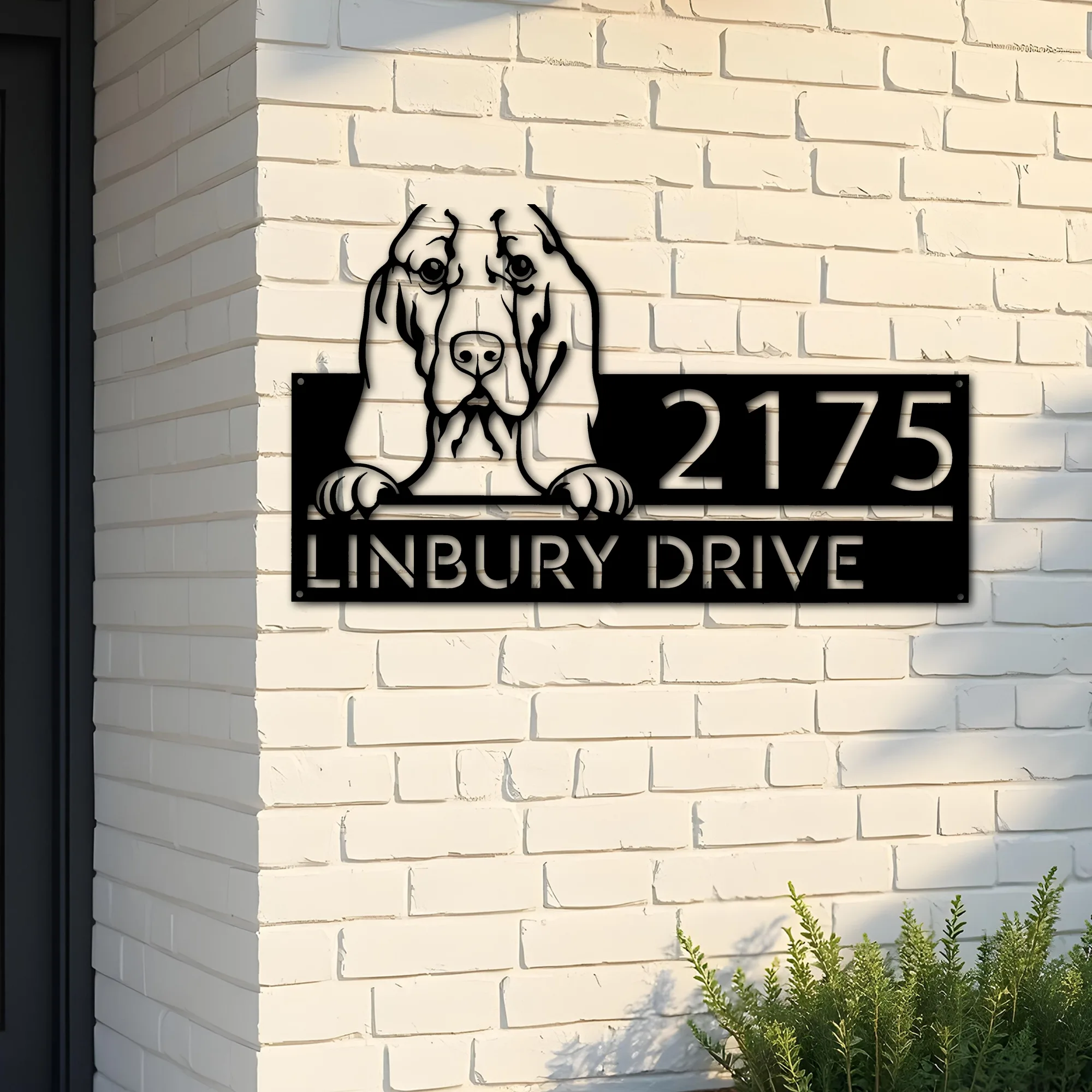 Address Sign