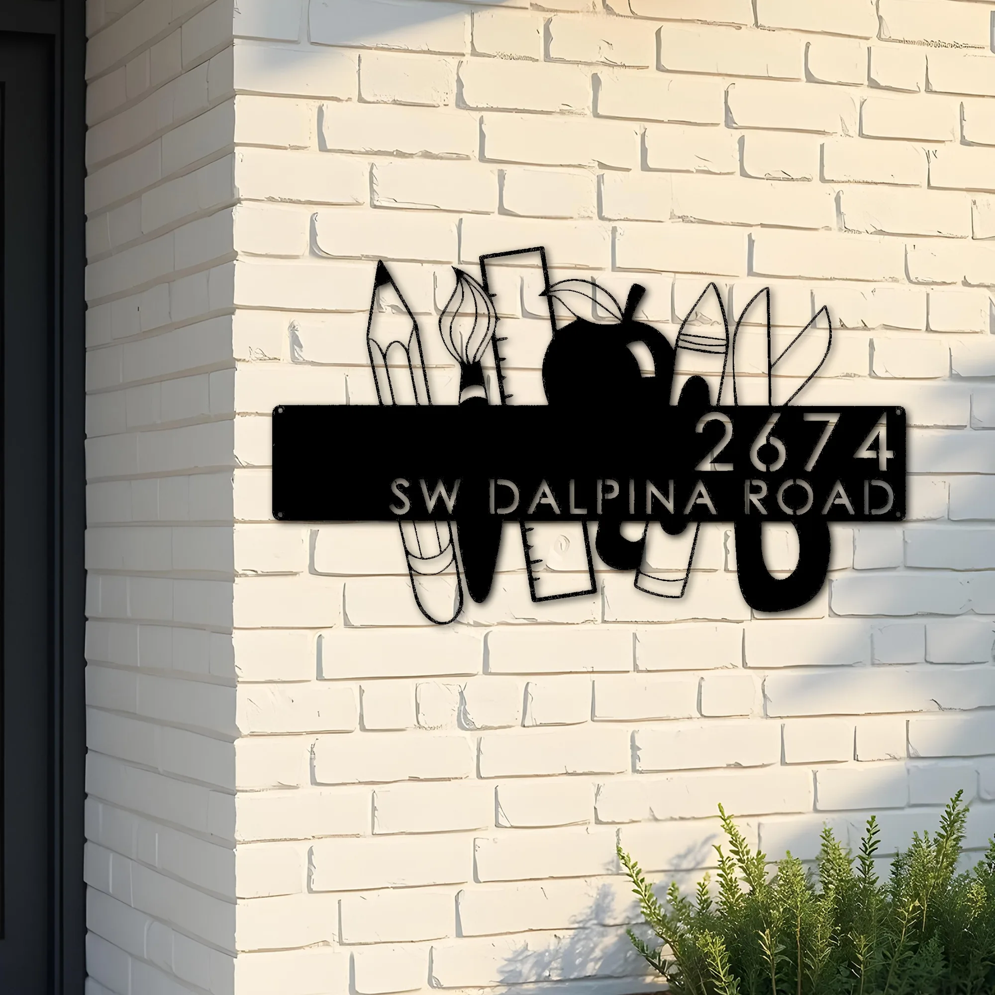 Address Sign