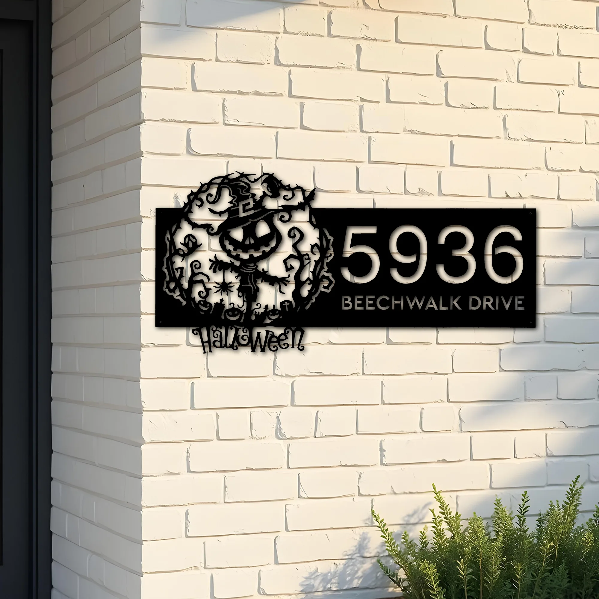 Address Sign