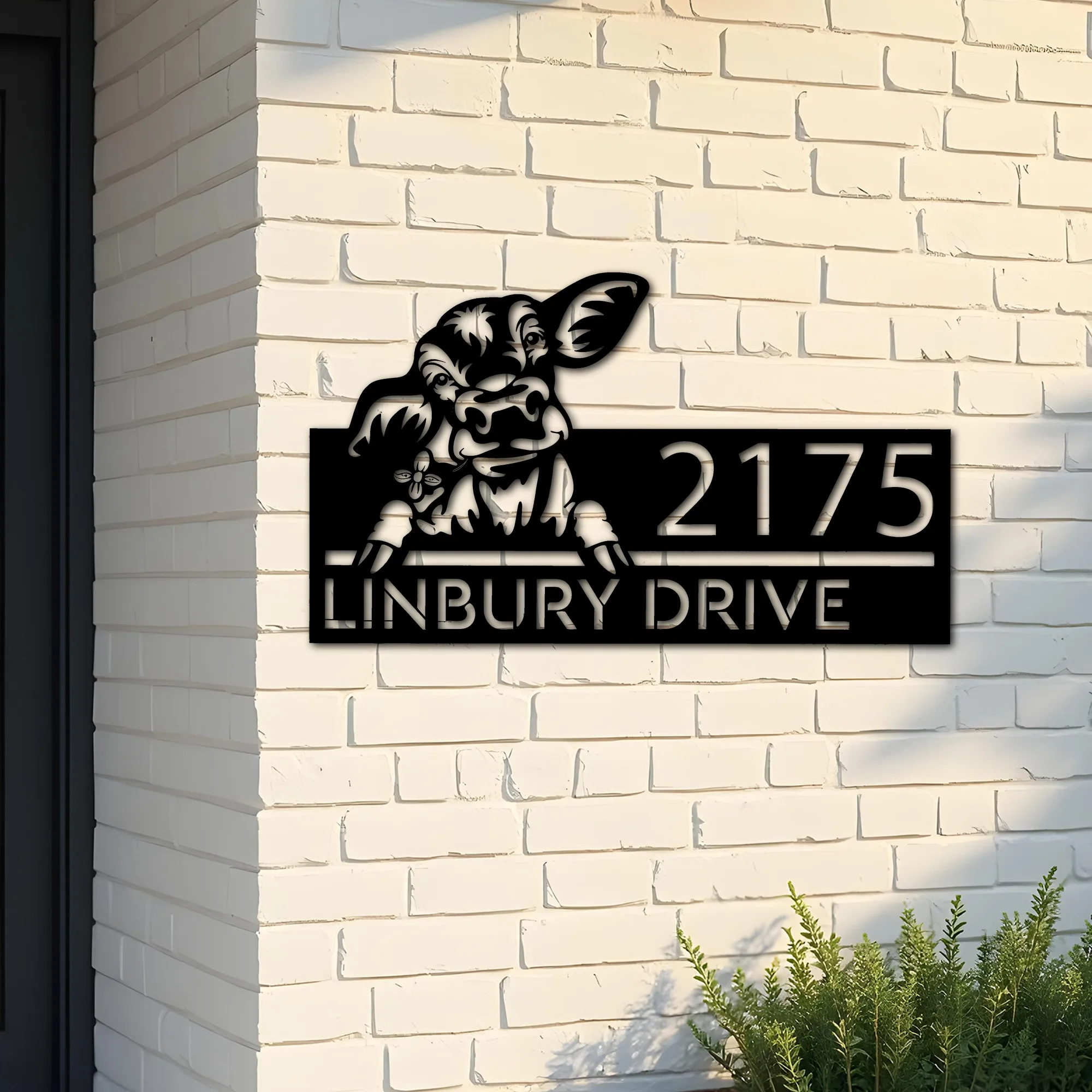 Address Sign