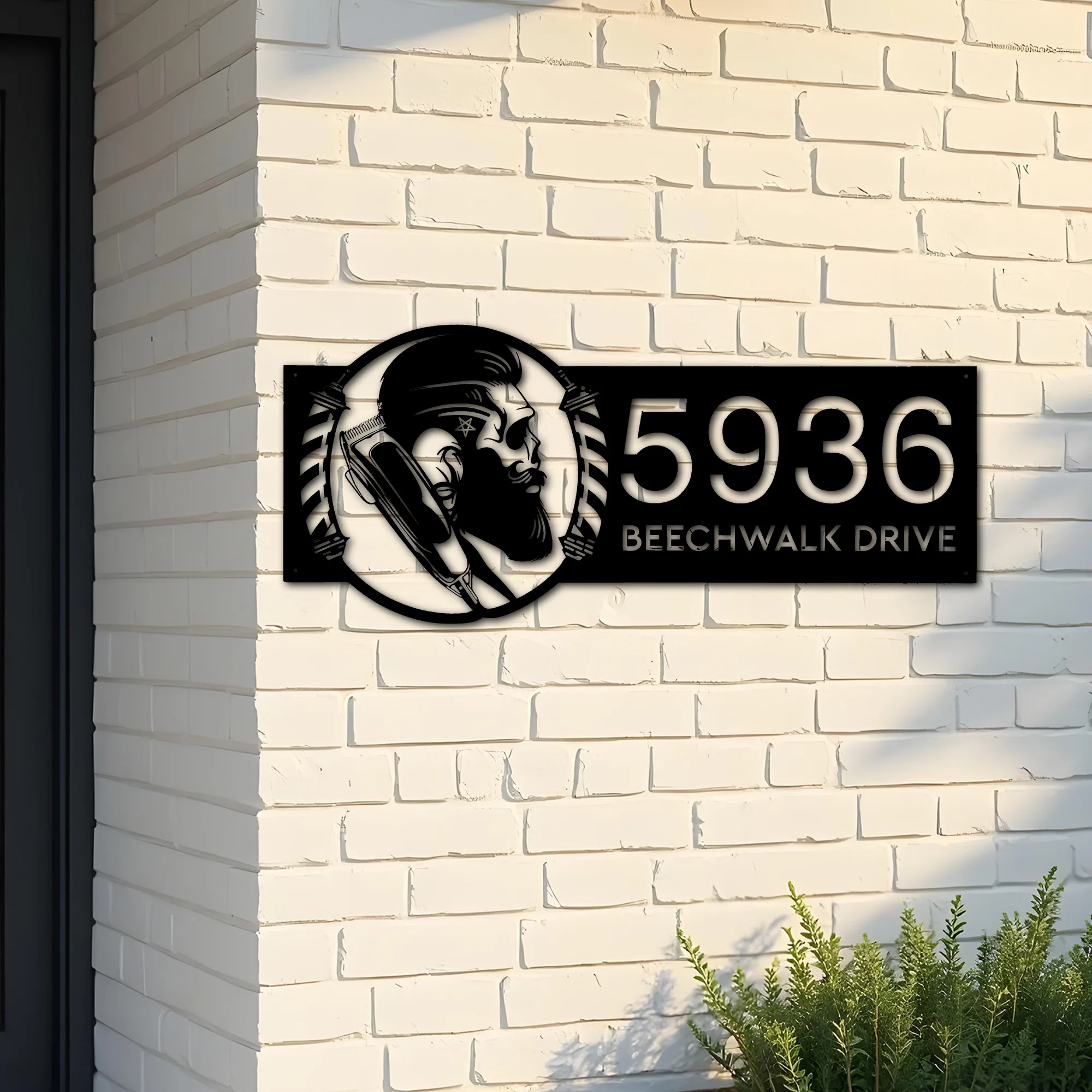 Address Sign