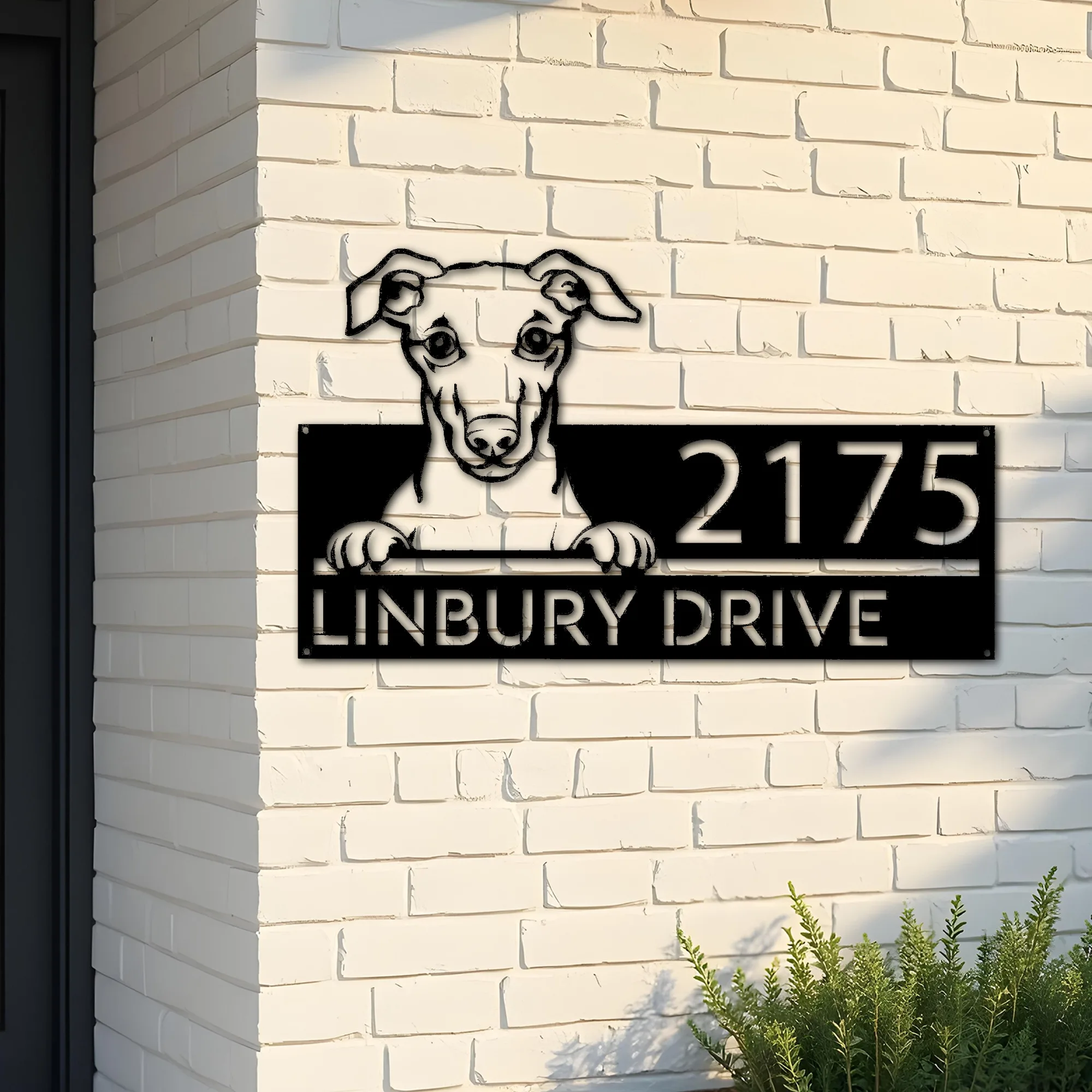 Address Sign