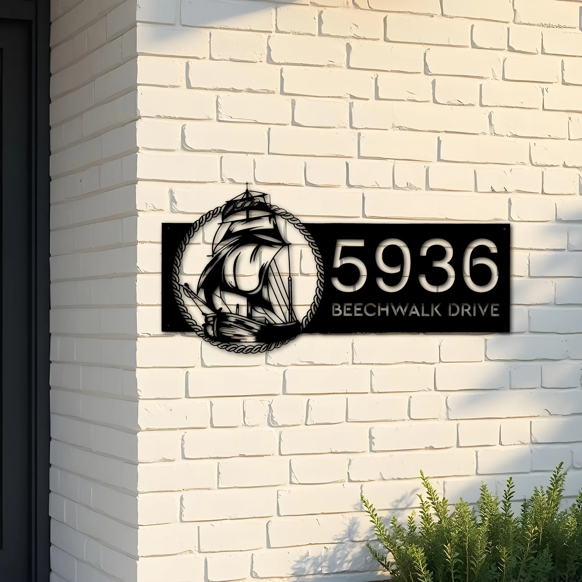 Address Sign