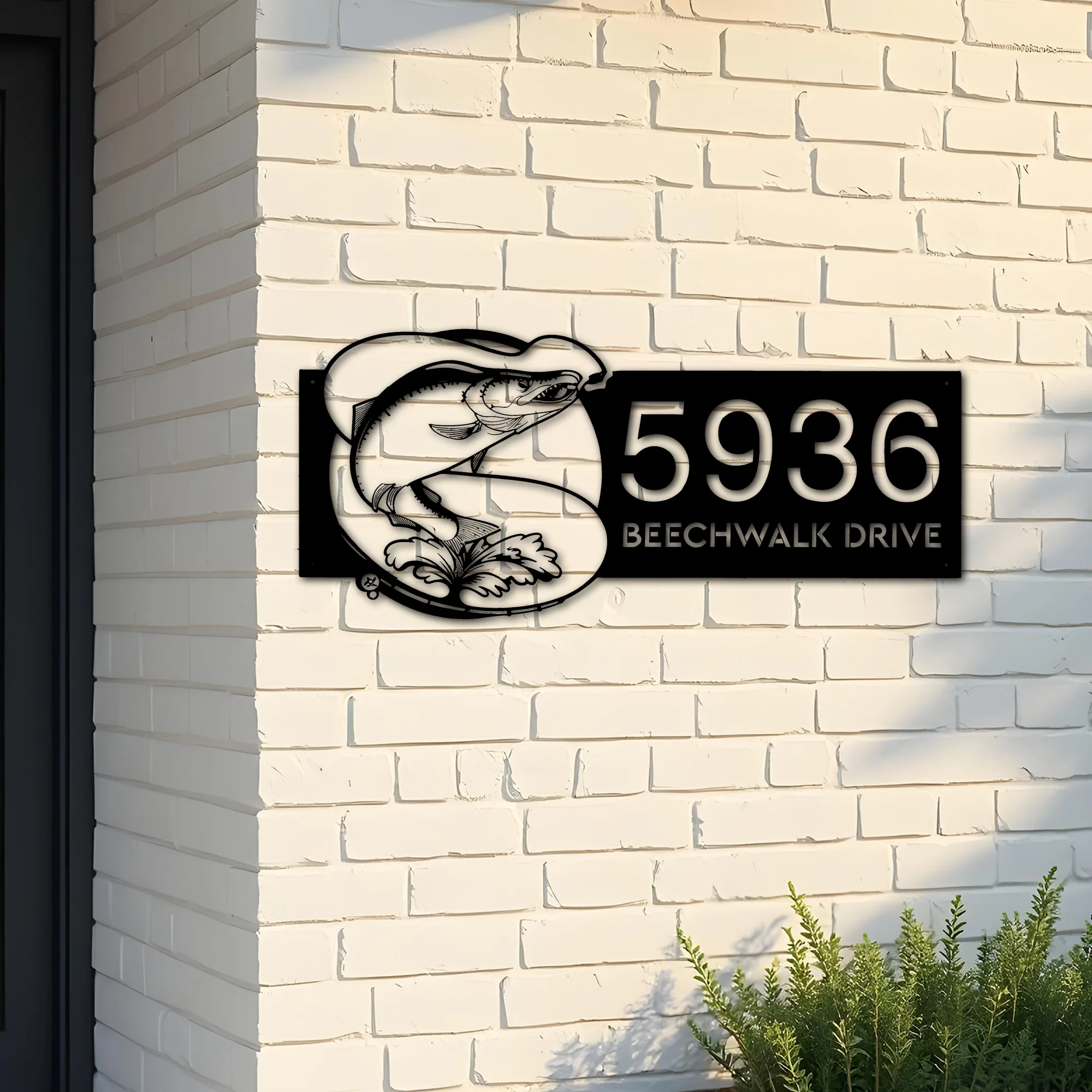 Address Sign