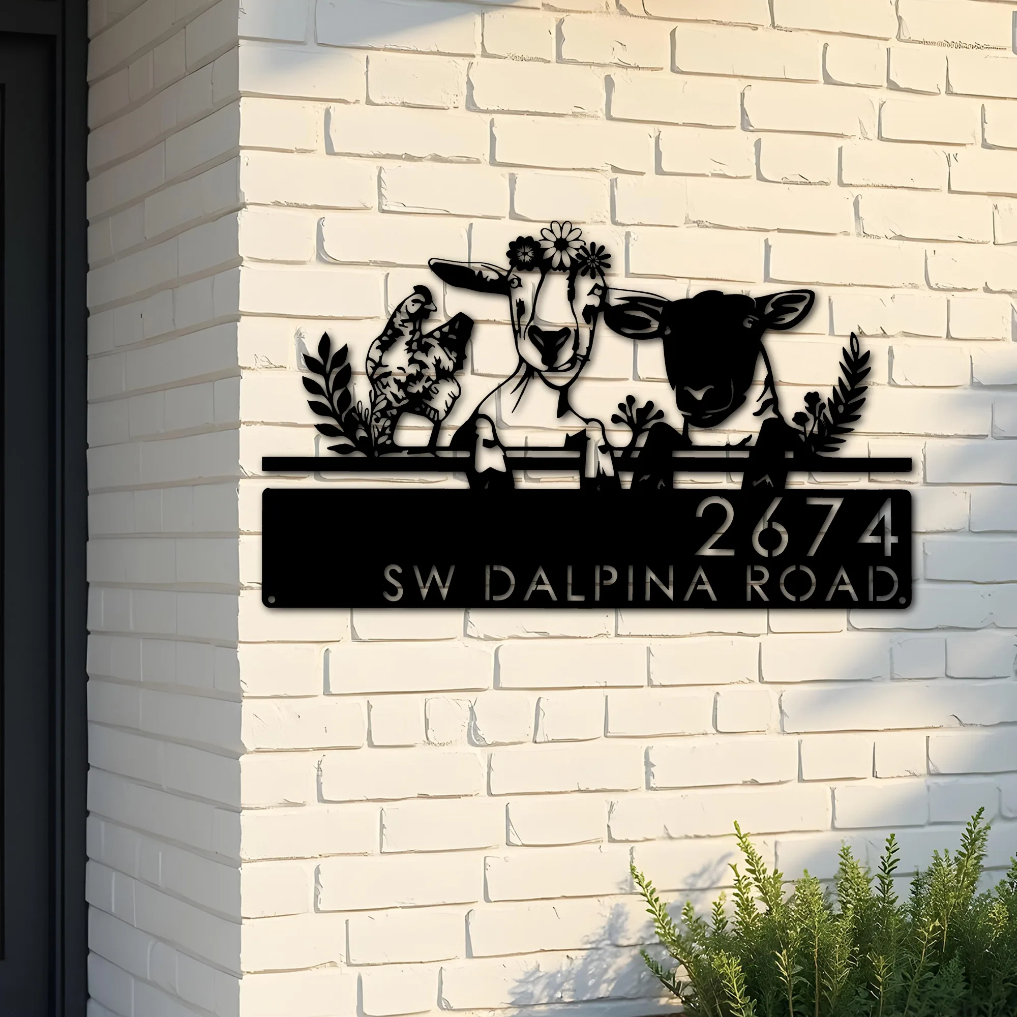 Address Sign