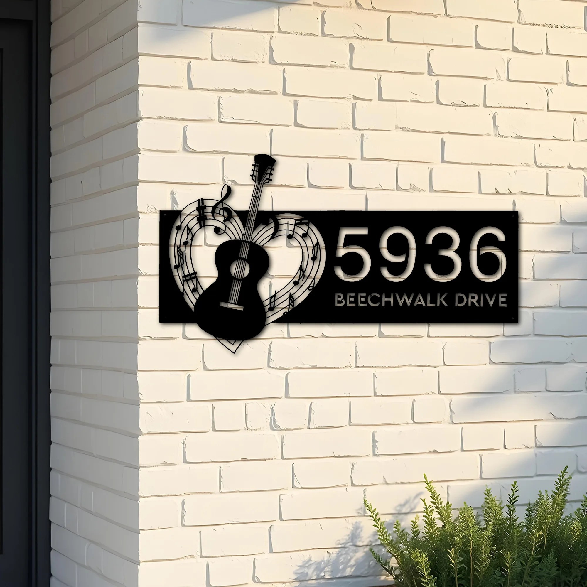 Address Sign
