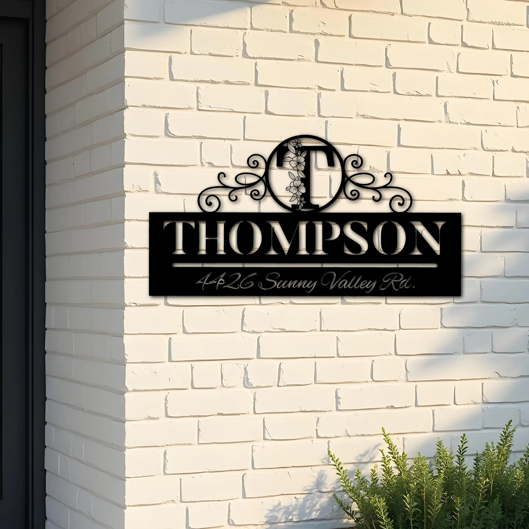 Address Sign