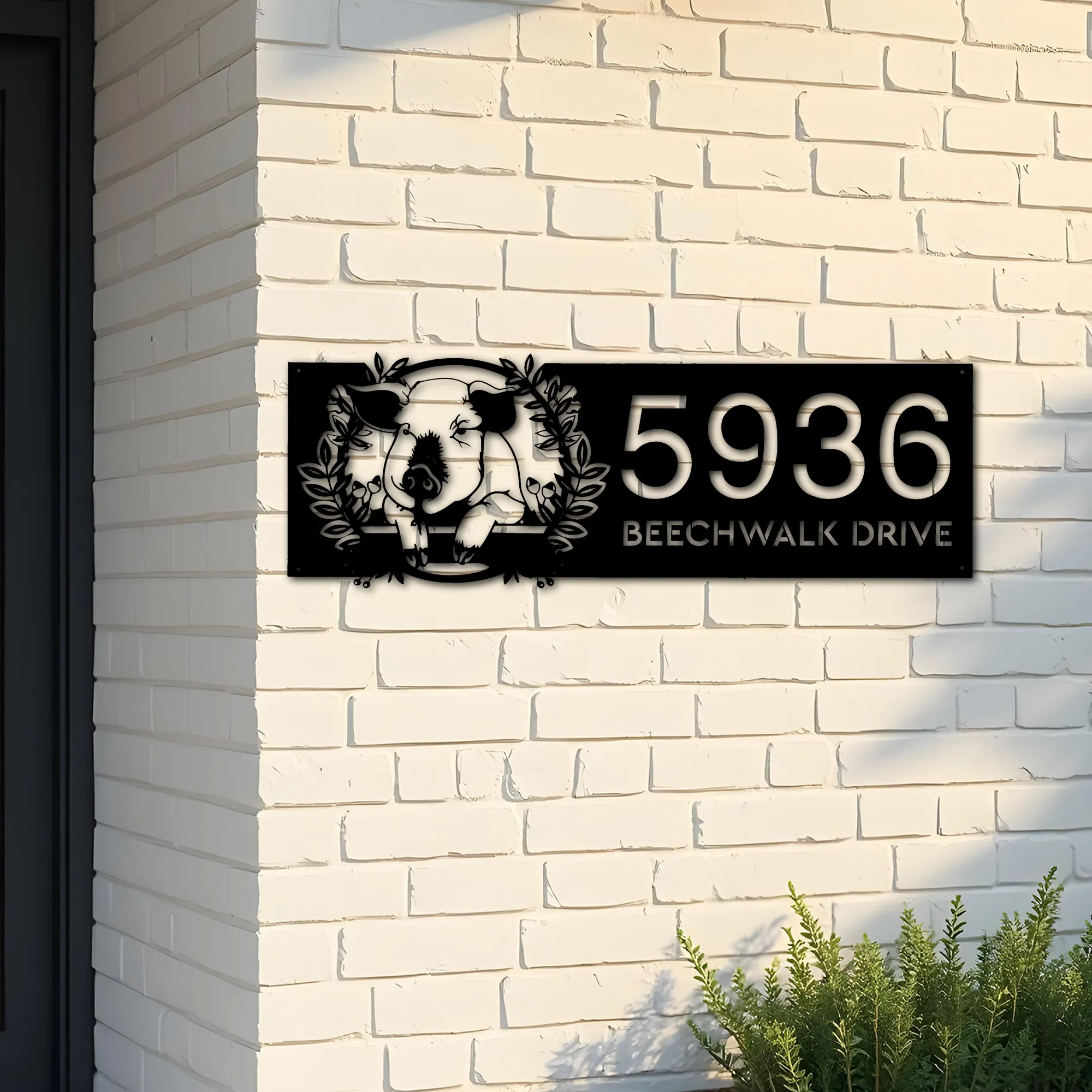 Address Sign
