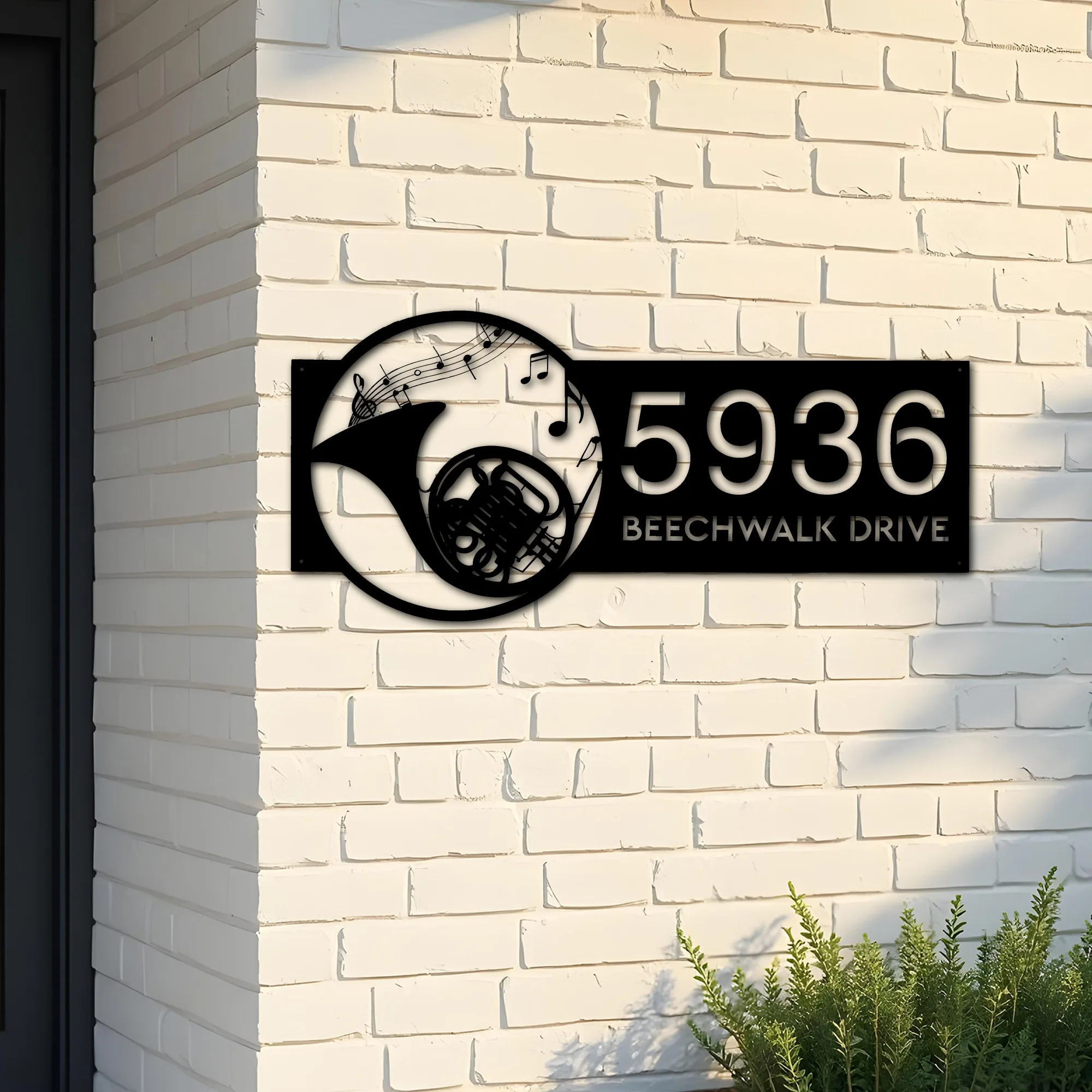 Address Sign