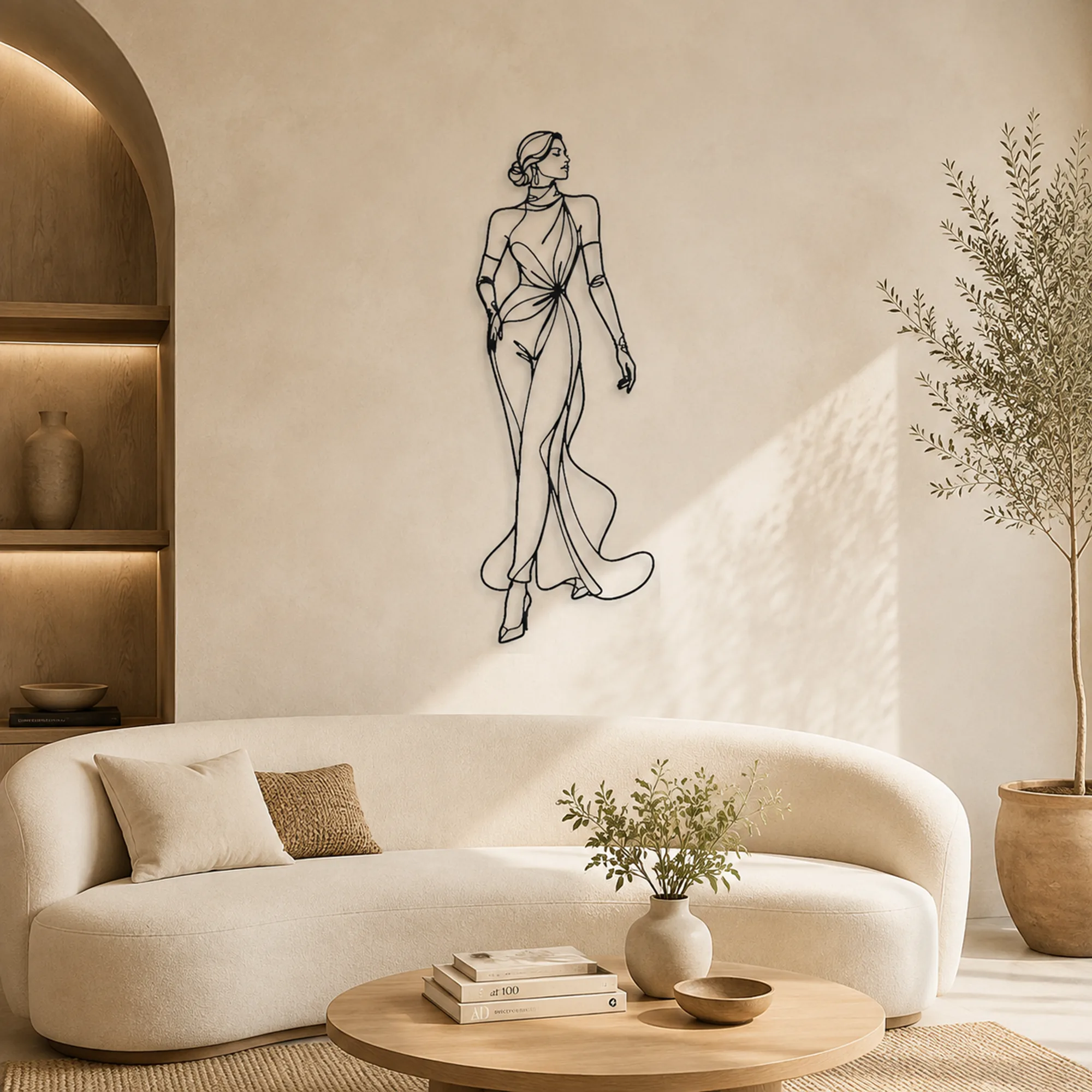 Boutique d'art mural en métal découpé au laser et enseignes d'entreprise sur mesure