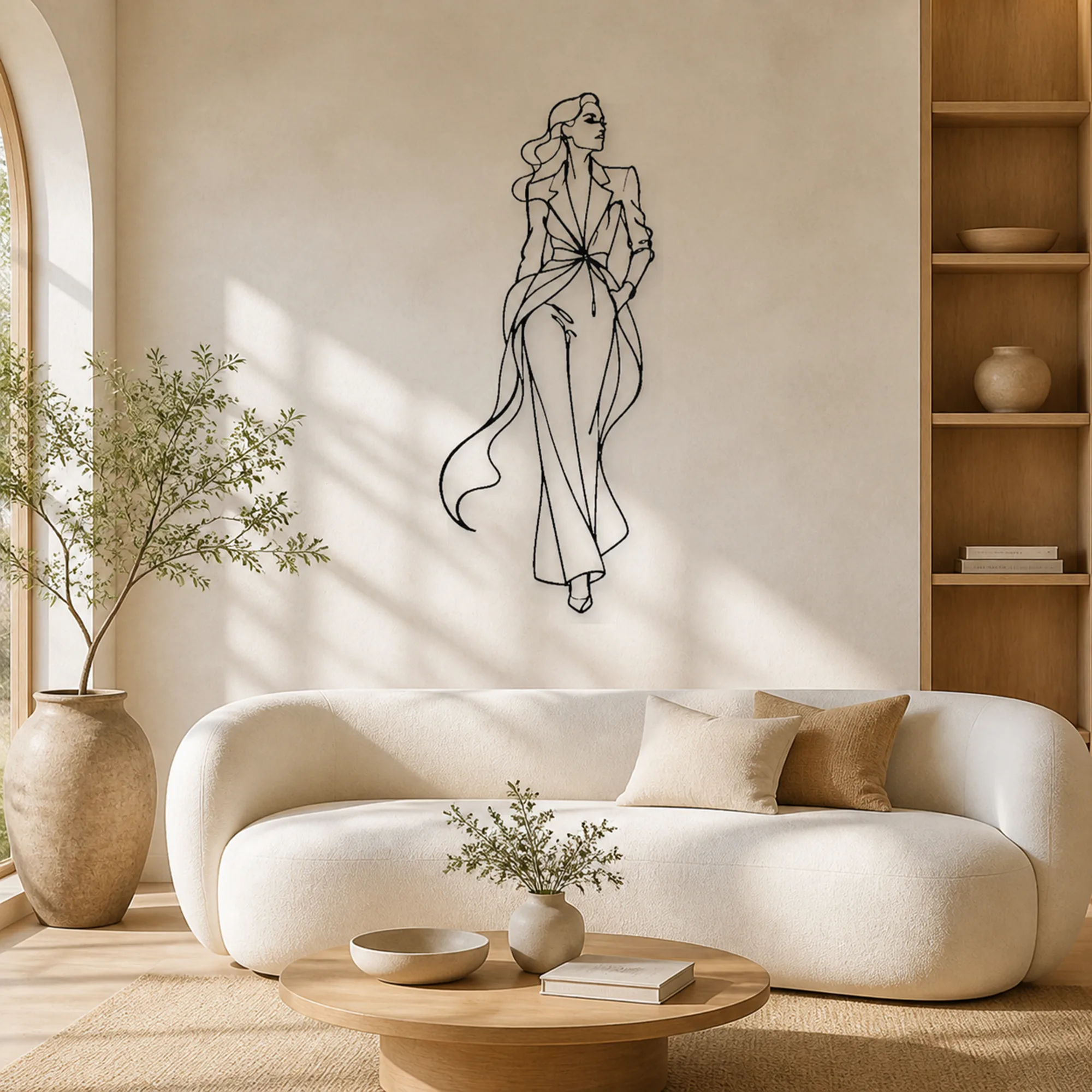 Boutique d'art mural en métal découpé au laser et enseignes d'entreprise sur mesure