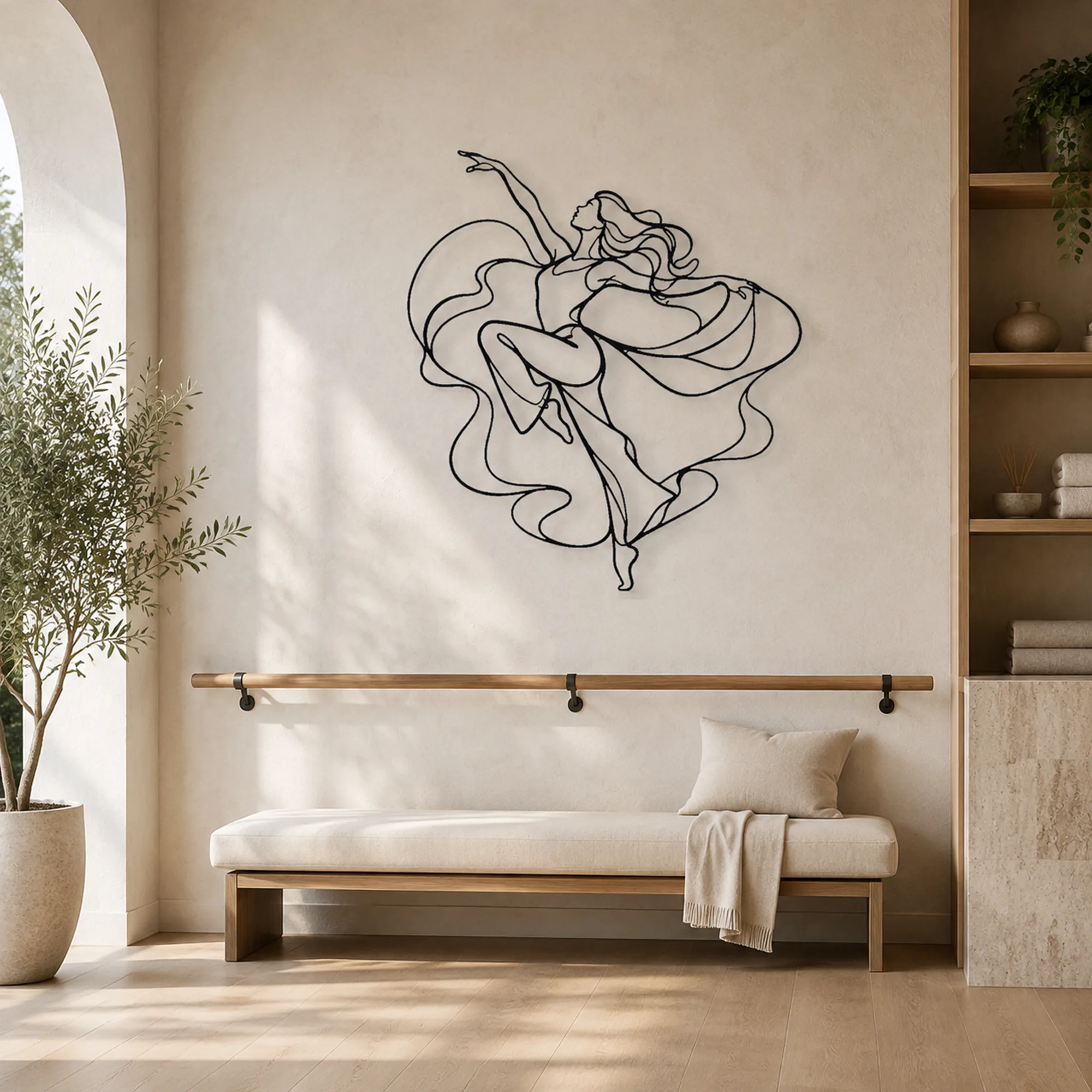 Boutique d'art mural en métal découpé au laser et enseignes d'entreprise sur mesure