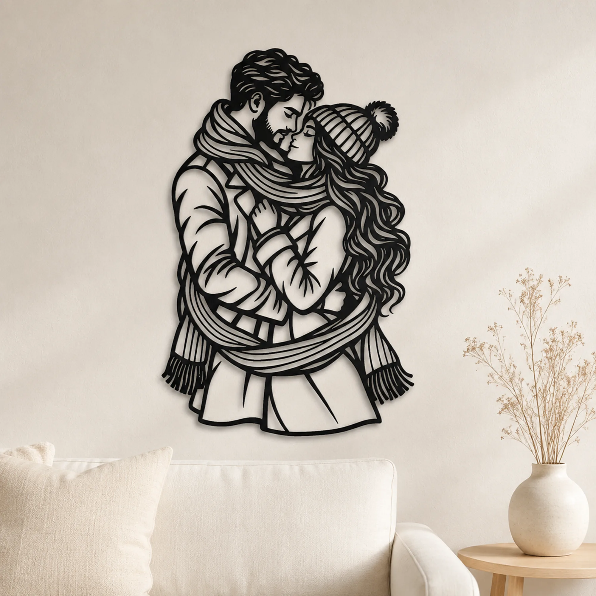 Boutique d'art mural en métal découpé au laser et enseignes d'entreprise sur mesure