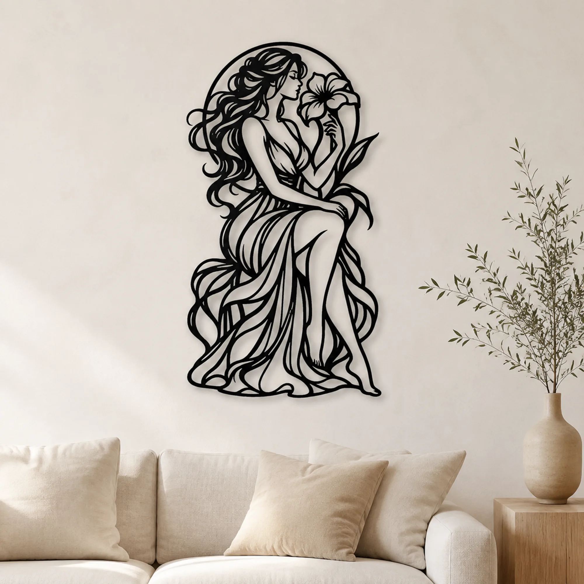 Boutique d'art mural en métal découpé au laser et enseignes d'entreprise sur mesure