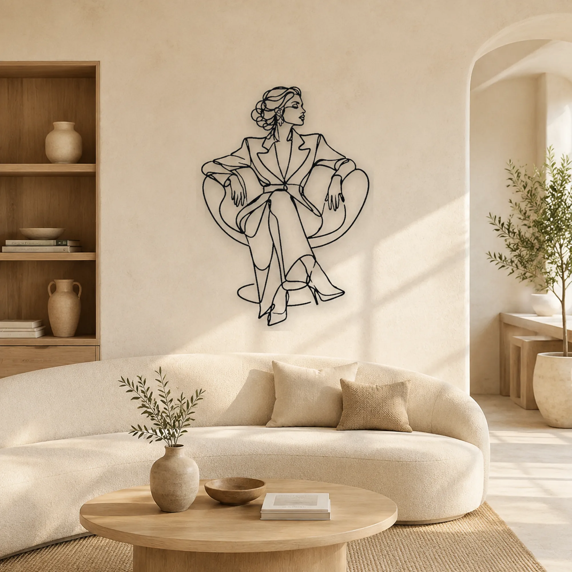 Boutique d'art mural en métal découpé au laser et enseignes d'entreprise sur mesure