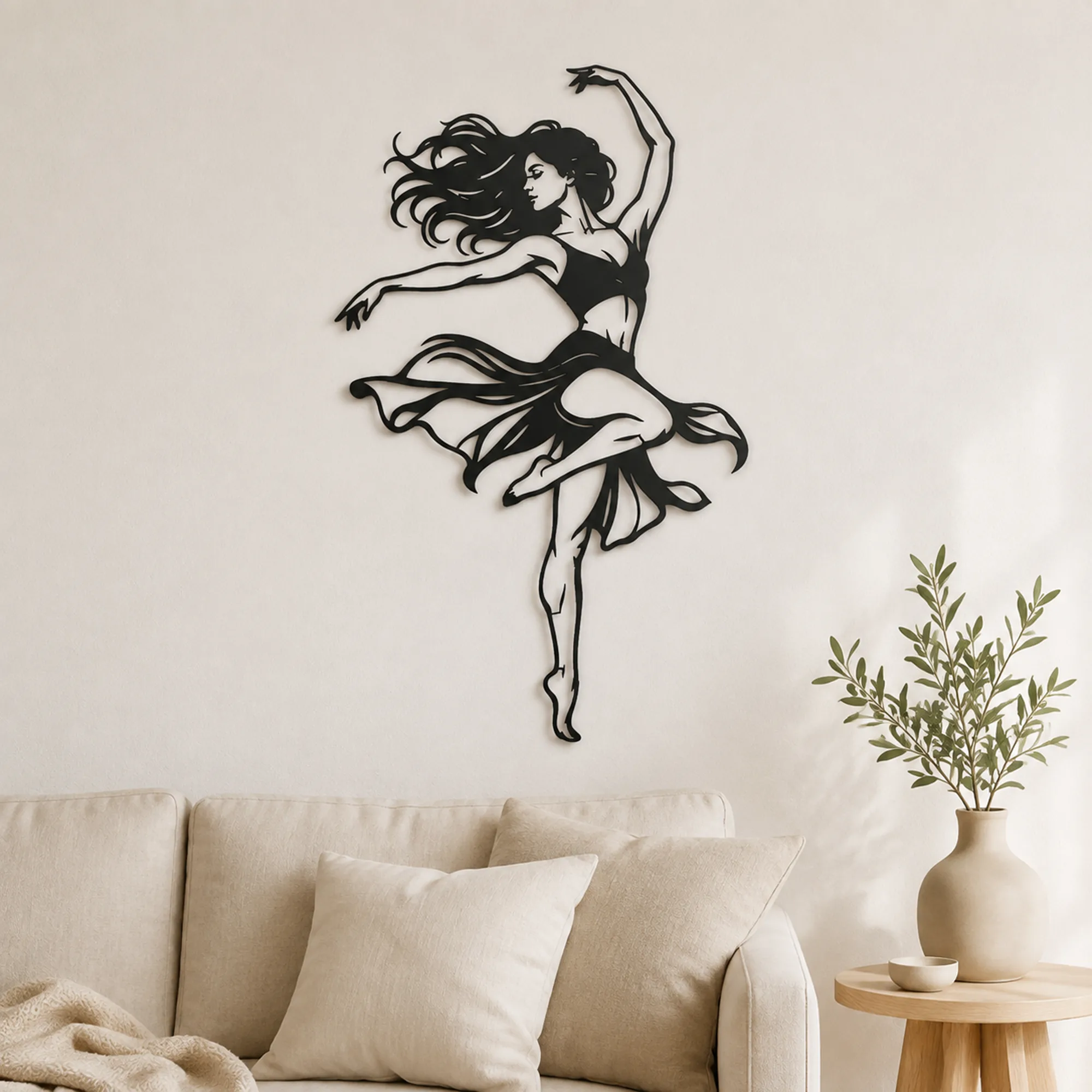 Boutique d'art mural en métal découpé au laser et enseignes d'entreprise sur mesure