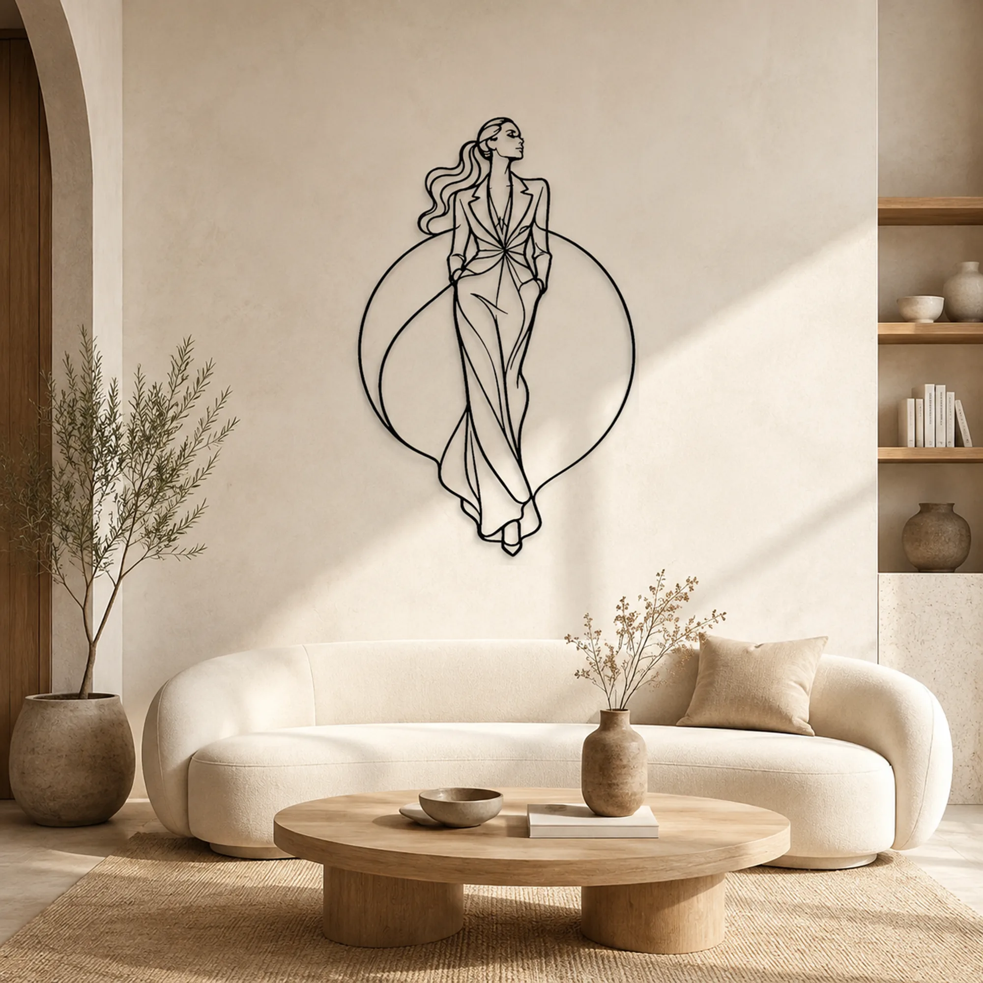 Boutique d'art mural en métal découpé au laser et enseignes d'entreprise sur mesure